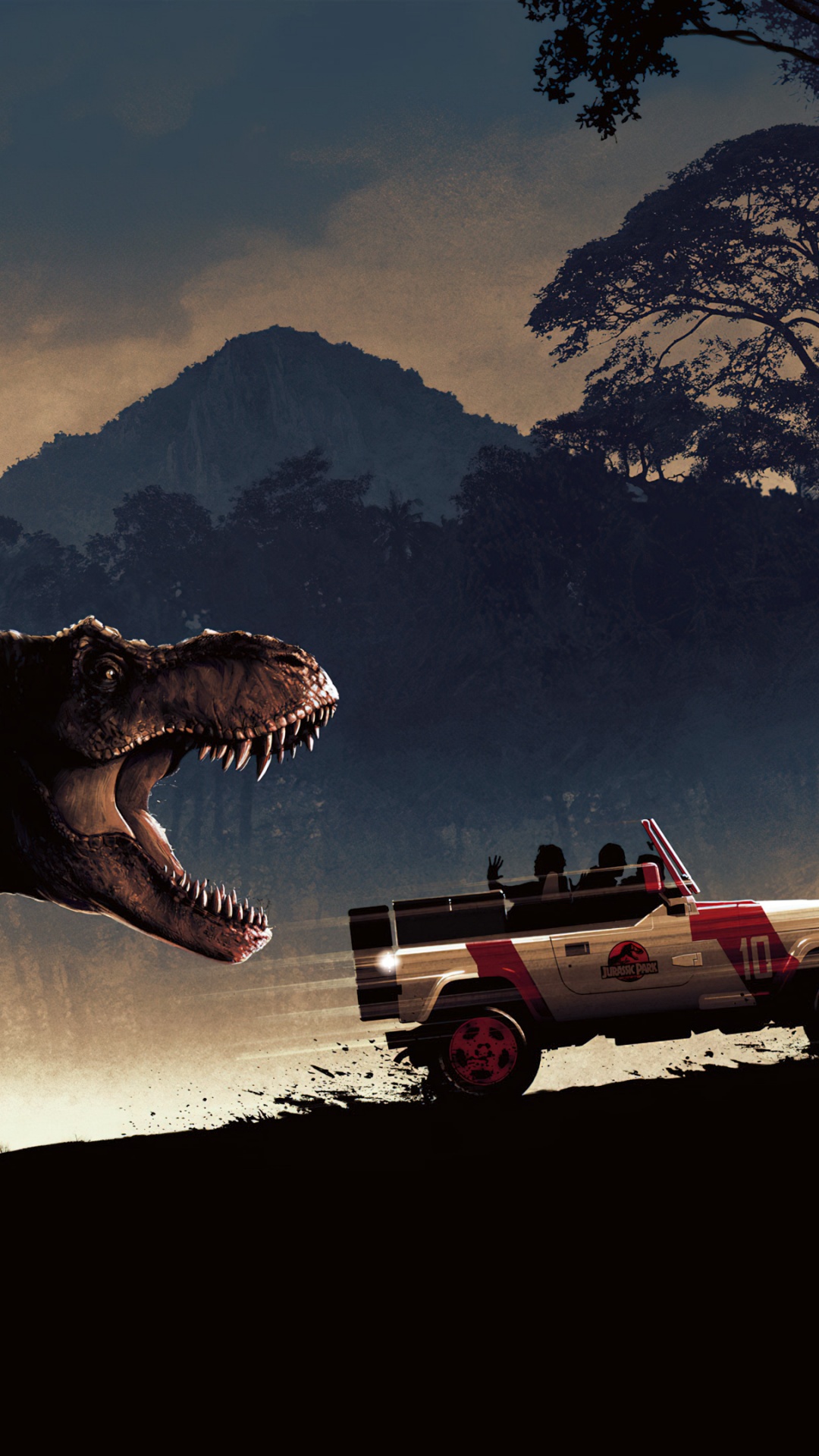 Jurassic Park 4K Wallpaper