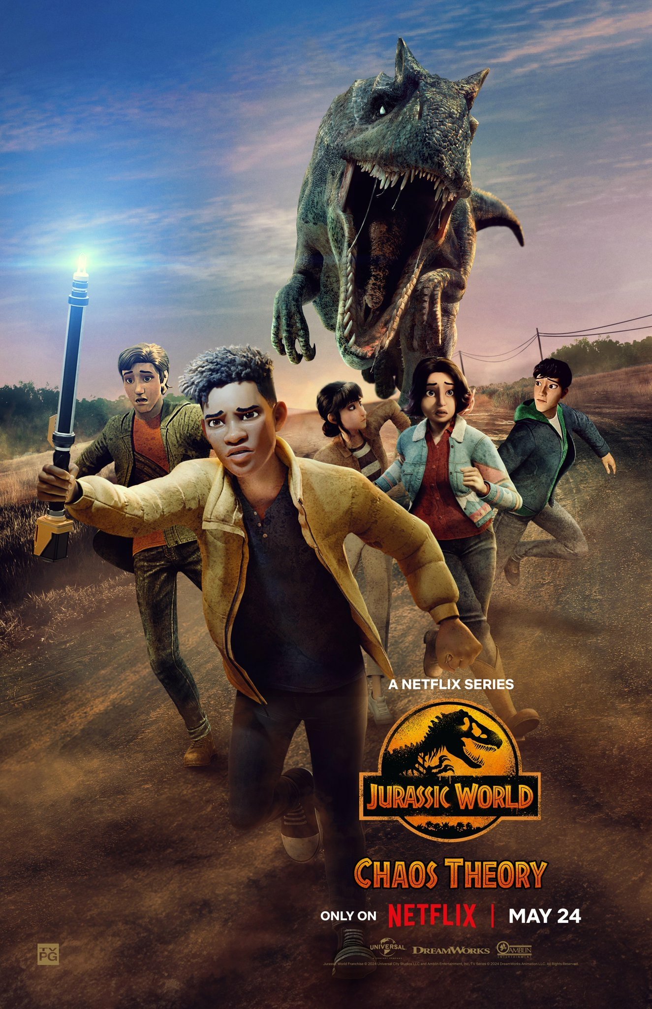 Jurassic World: Chaos Theory TV Show Wallpaper