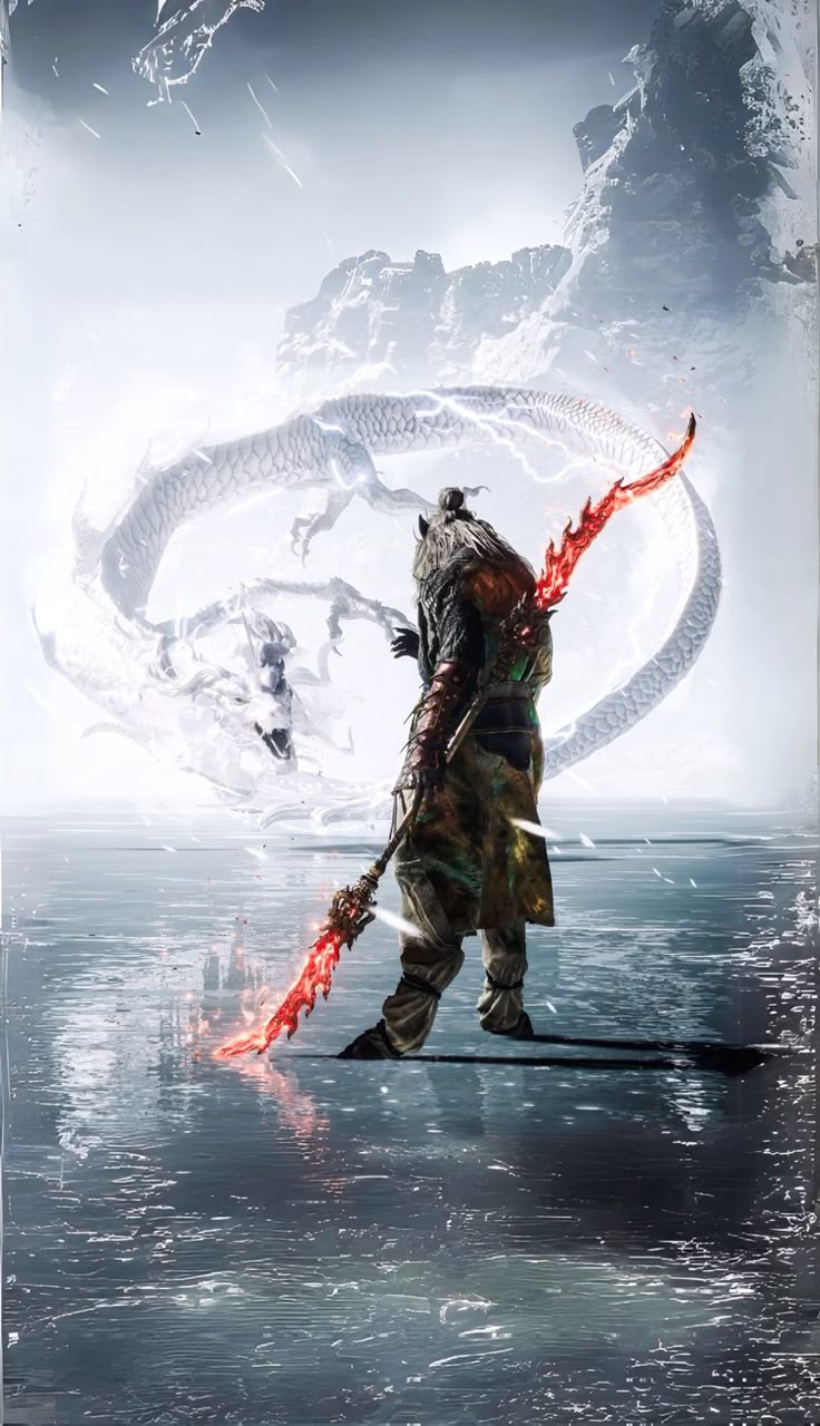 Black Myth: Wukong 4K Phone Wallpaper