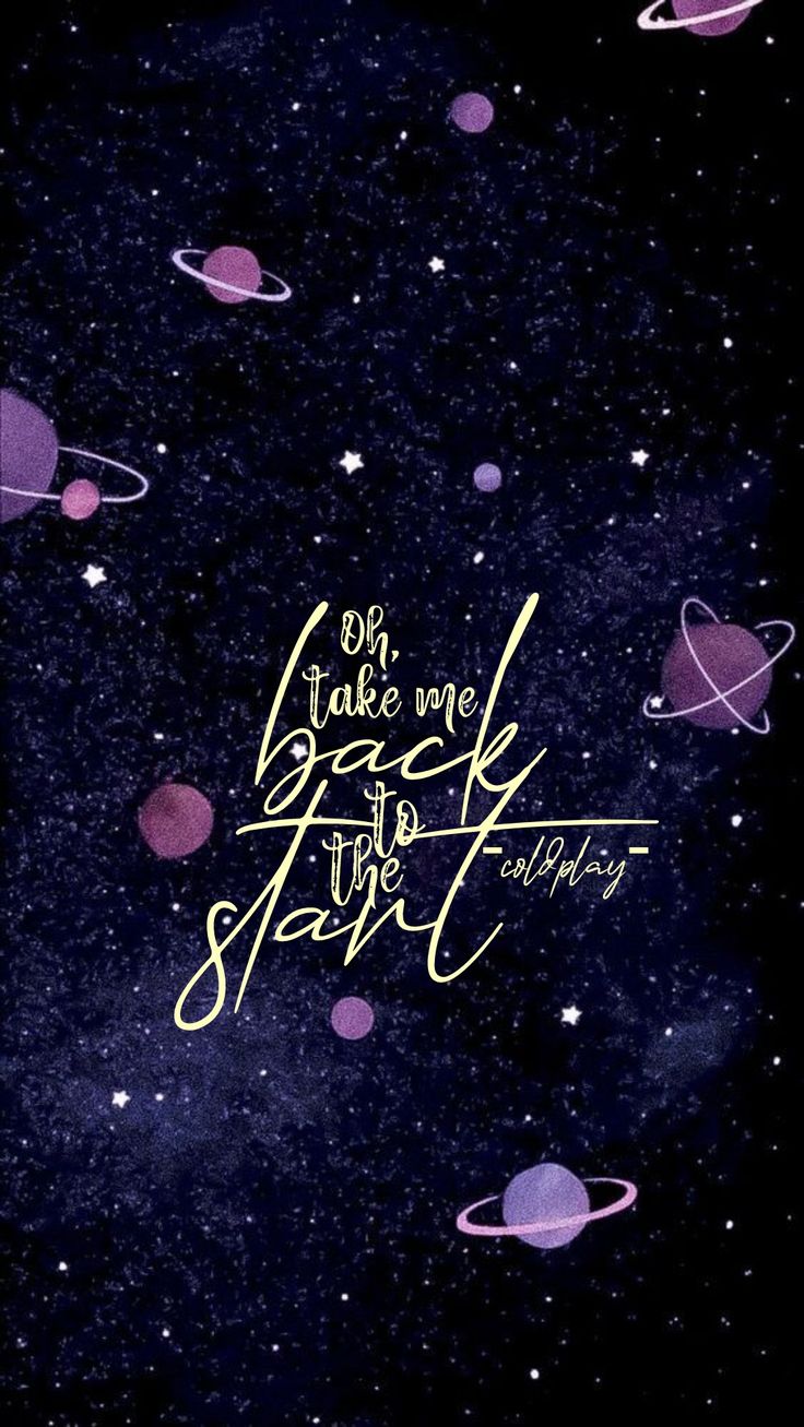 Coldplay Lyrics Wallpaper