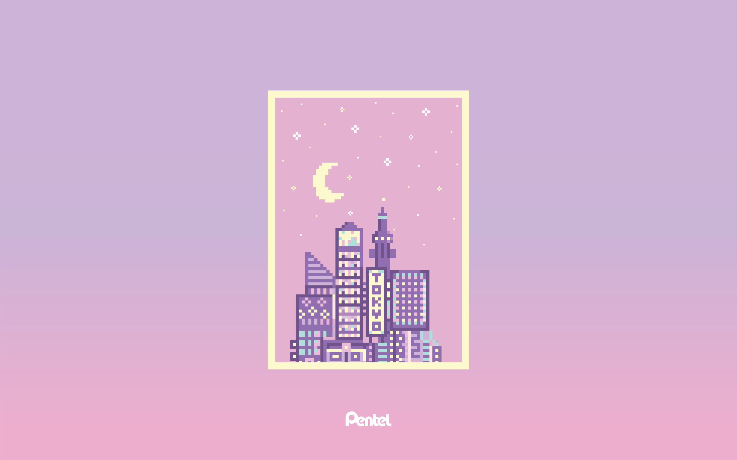 Kawaii Pixel Art Wallpaper