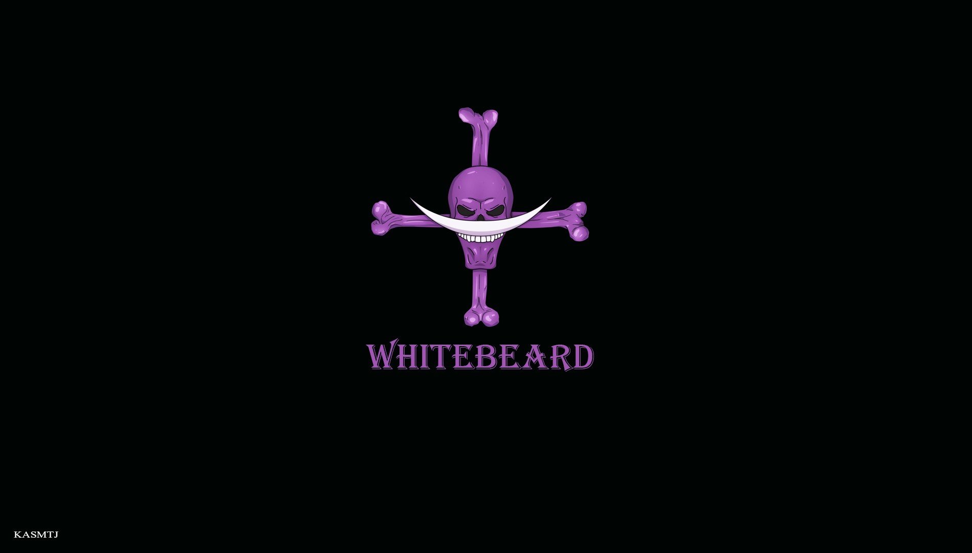 Whitebeard, One Piece, Simple, Simple background Wallpaper HD / Desktop and Mobile Background