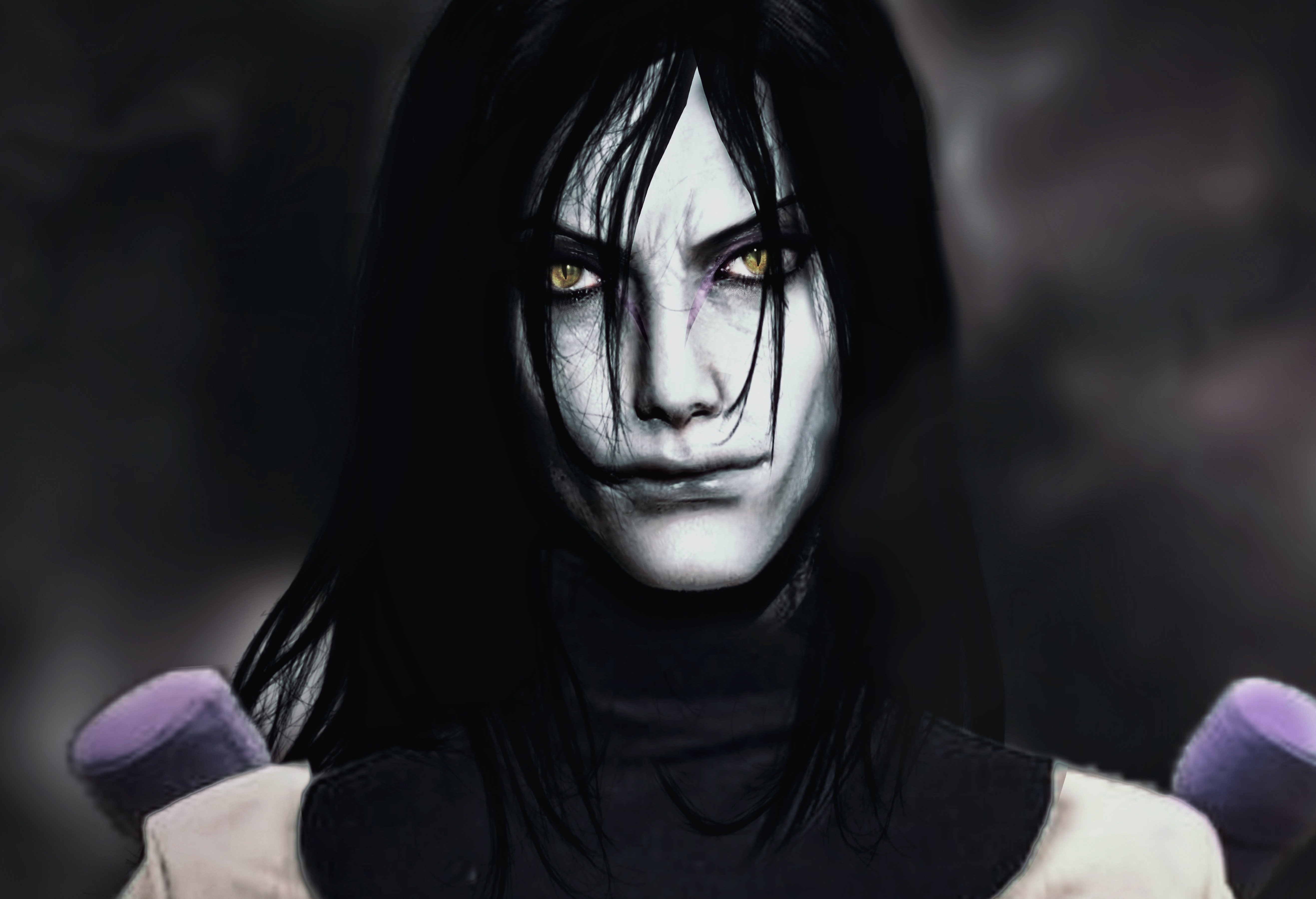 Wallpaper Naruto, snake, anime, ninja, manga, shinobi, Orochimaru, Naruto Shippuden for mobile and desktop, section сёнэн, resolution 5268x3597