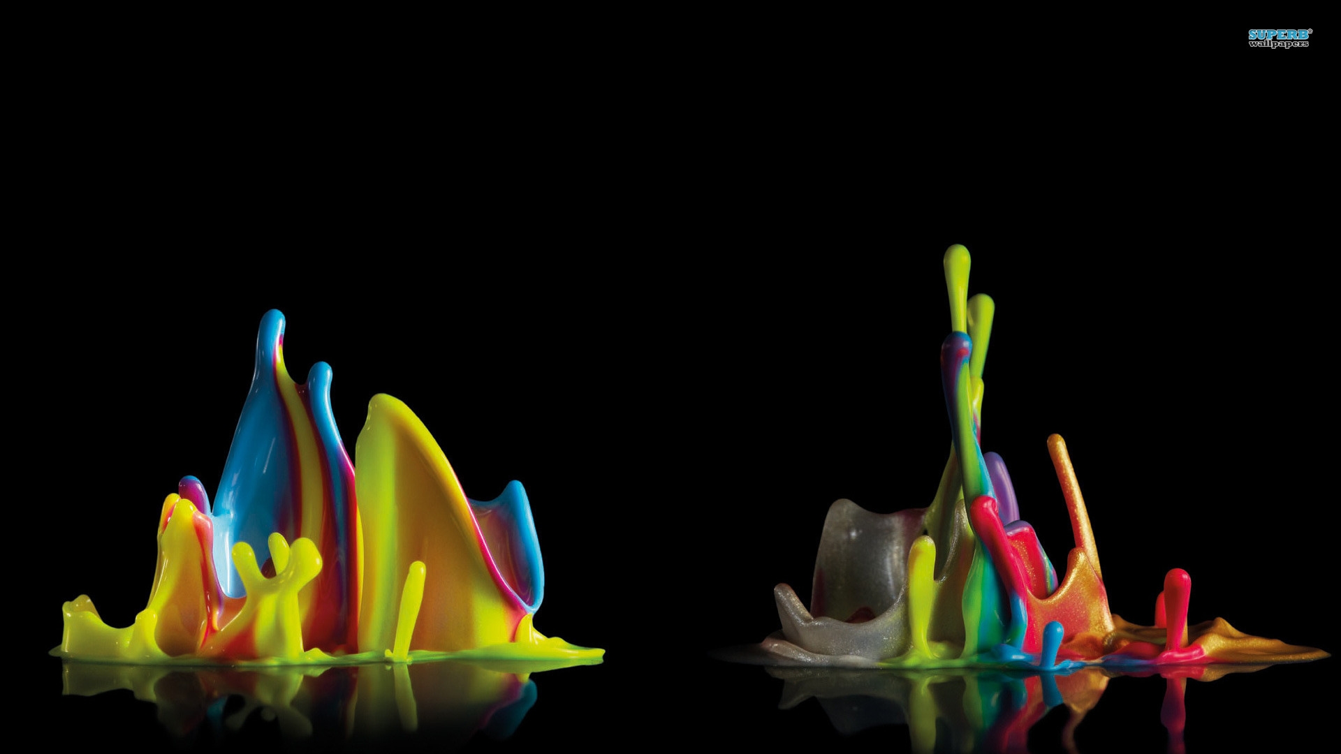 Hd Wallpaper Painting Wallpaper Paint Splash Artistic Paint Sound Sculptures Wallpaper & Background Download