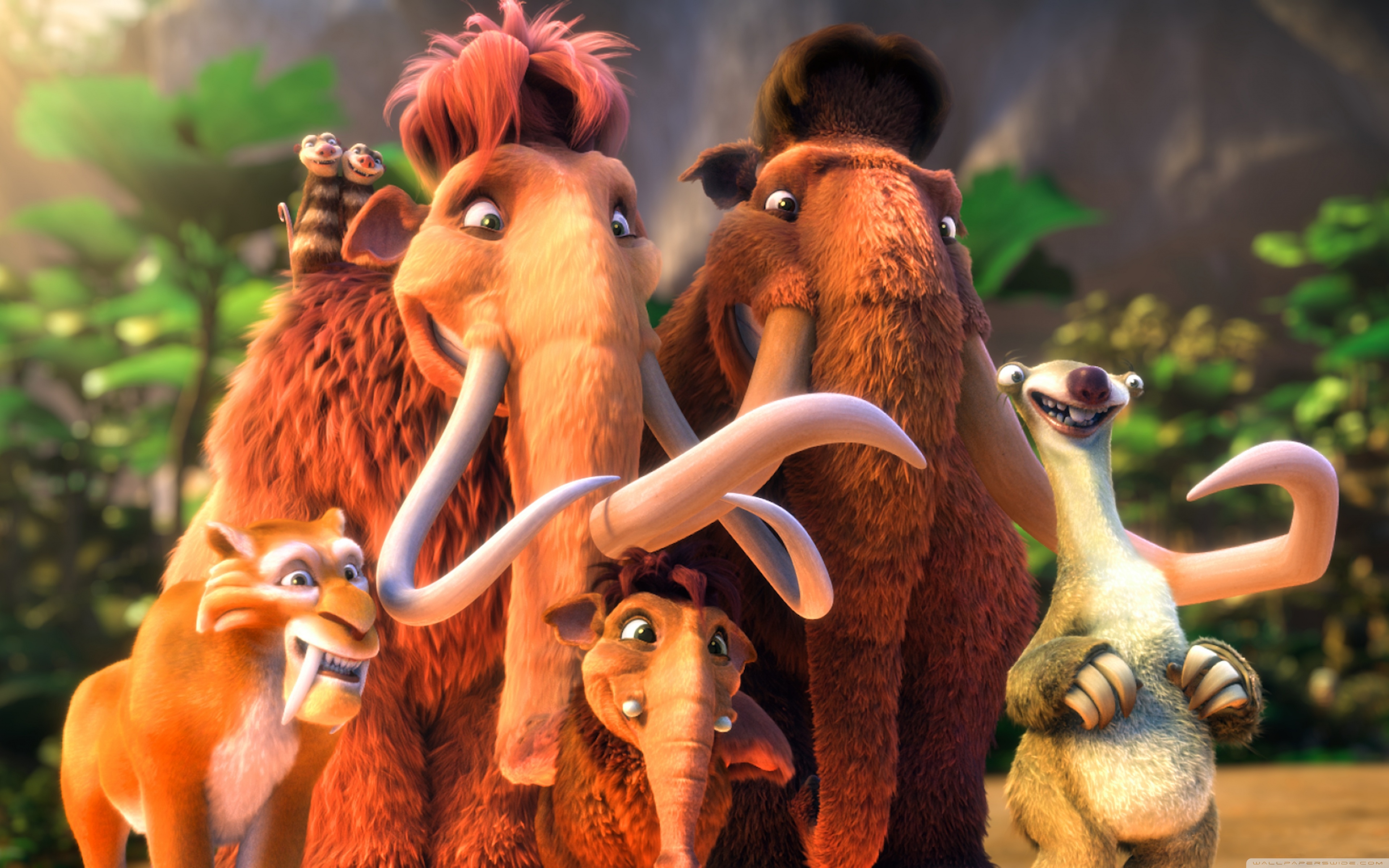Ice Age 3 Dawn of the Dinosaurs 4K UHD Wallpaper for UltraHD Desktop and TV, Widescreen and UltraWide Display, Smartphone and Tablet Devices