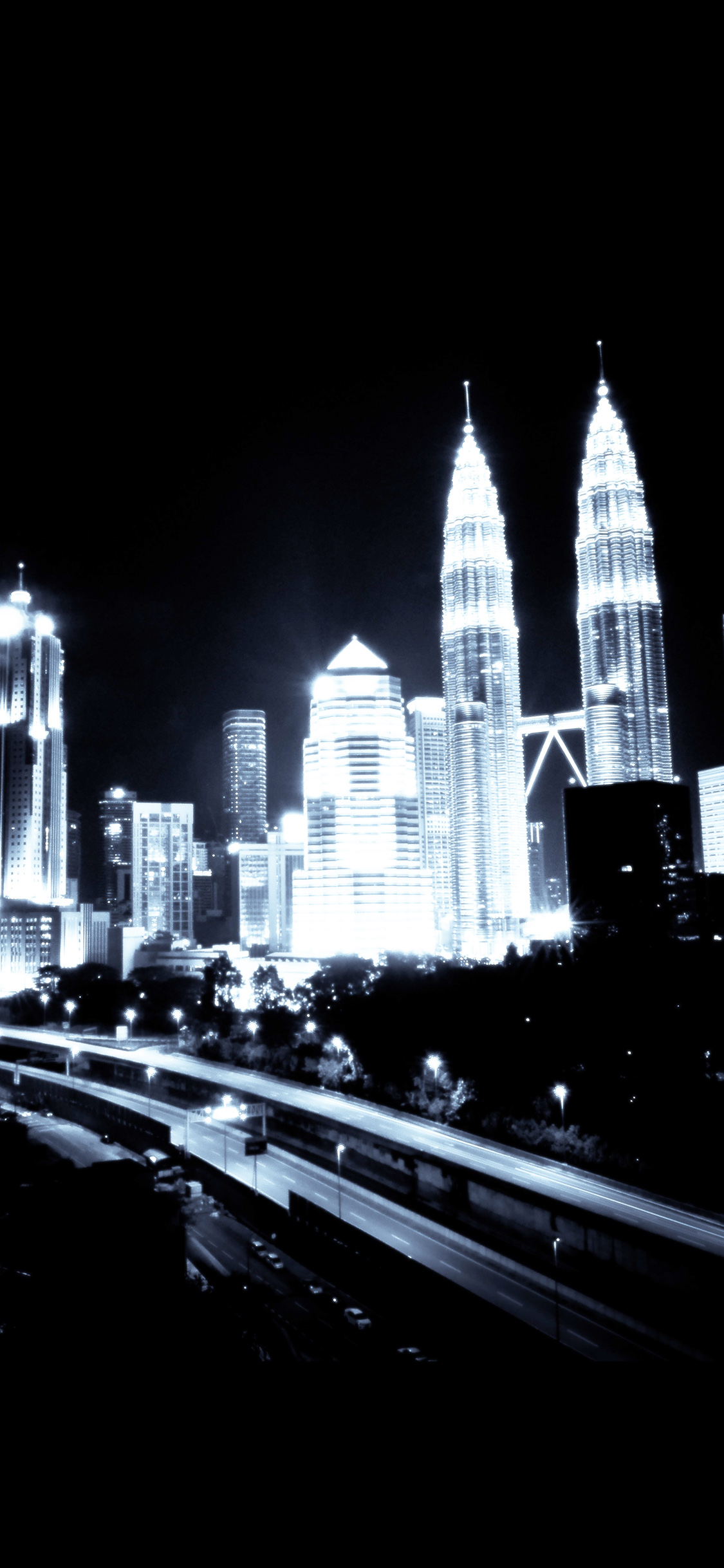 kuala lumpur dark city urban art illustration