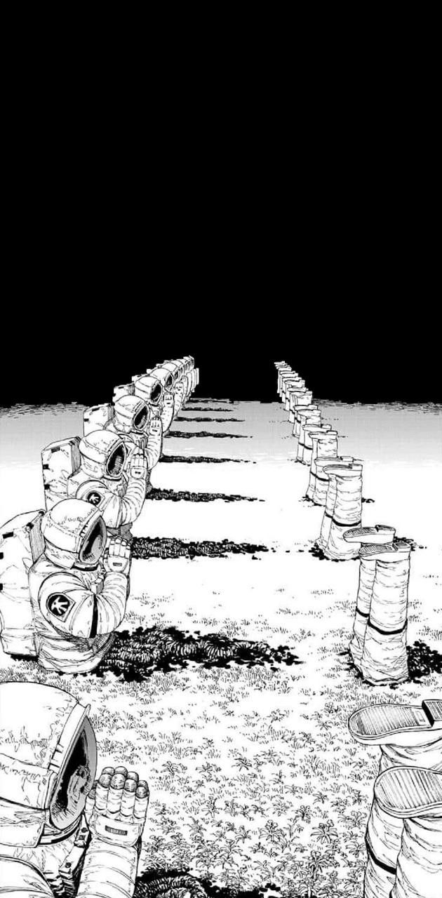 Chainsawman astronaut panel