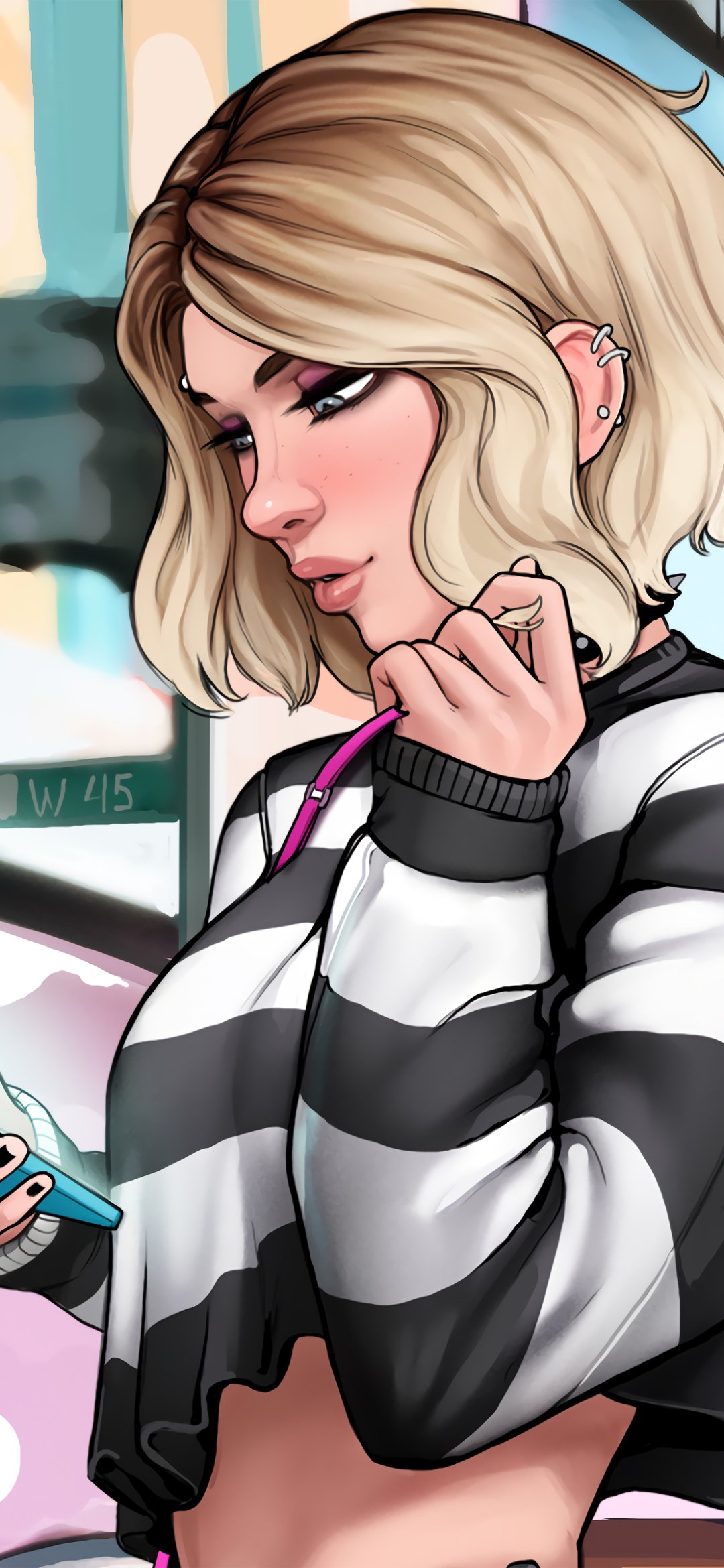 Download Comic Gwen Stacy Phone Wallpaper