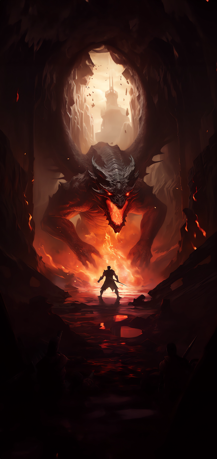 WALLPAPER PHONE OF DRAGON