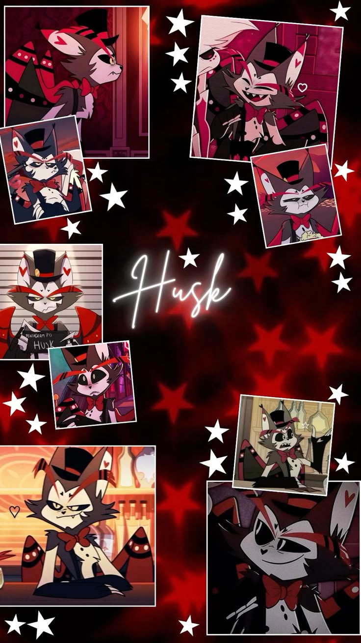 Hazbin Hotel Husk iPhone Wallpaper!! >v< ❤️