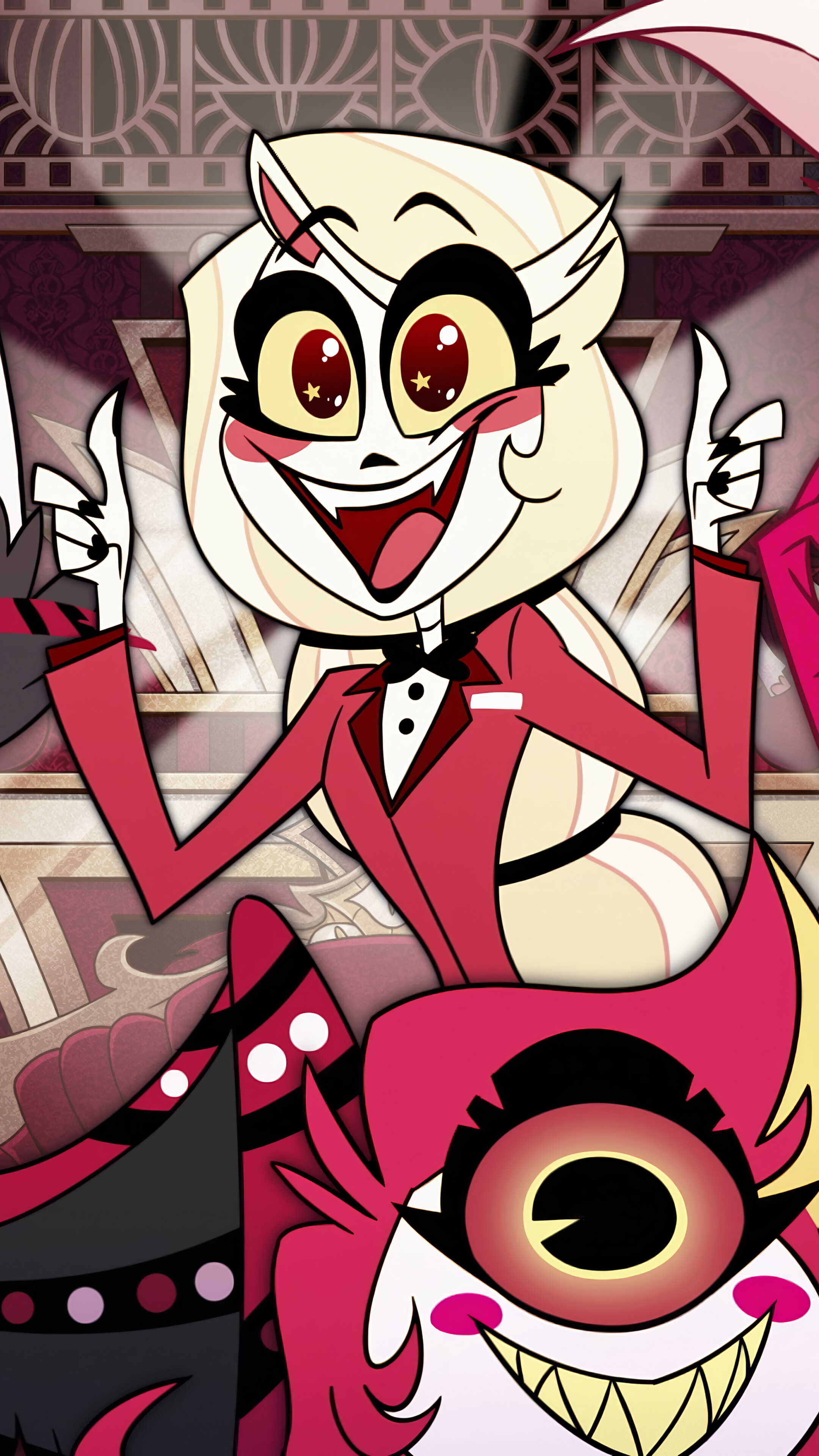 Hazbin Hotel Characters 4K Wallpaper iPhone HD Phone j