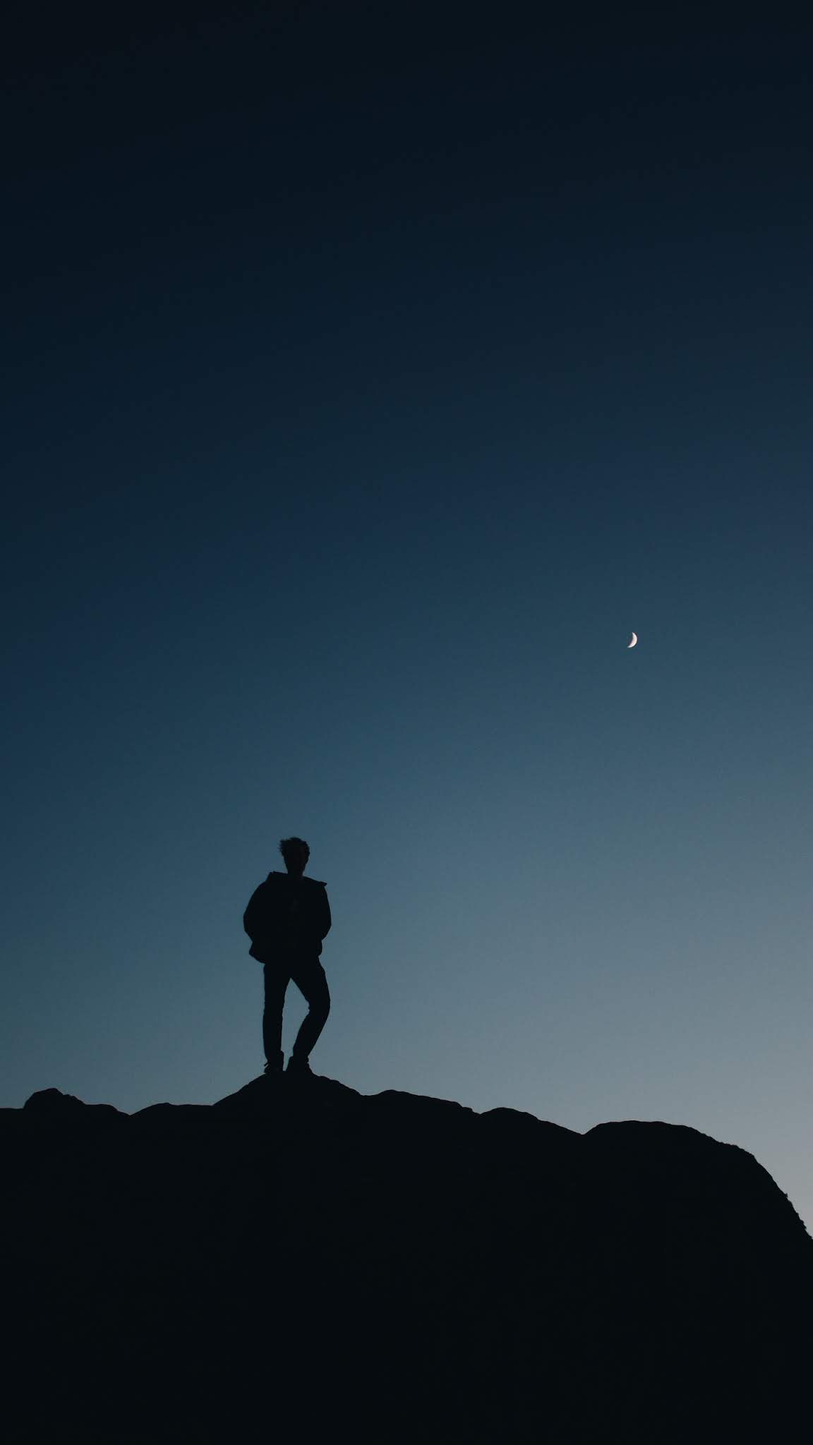 Adventure climb, mobile wallpaper, dark, sky, travel, hill Mobile Walls