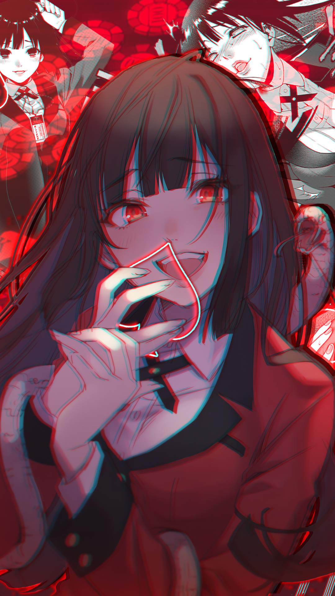 Yumeko Jabami iPhone Wallpaper