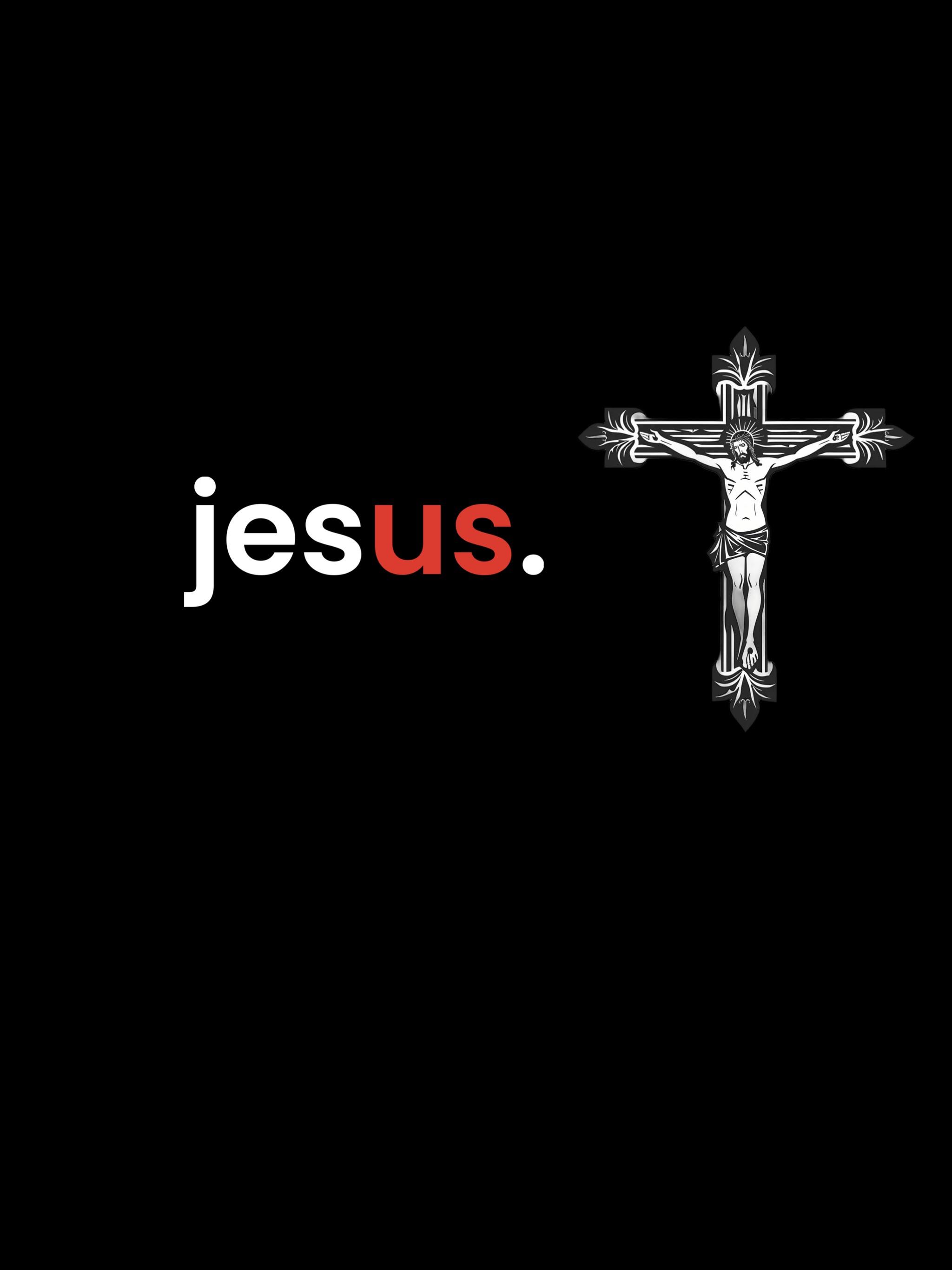 Wallpaper I made about Jesus