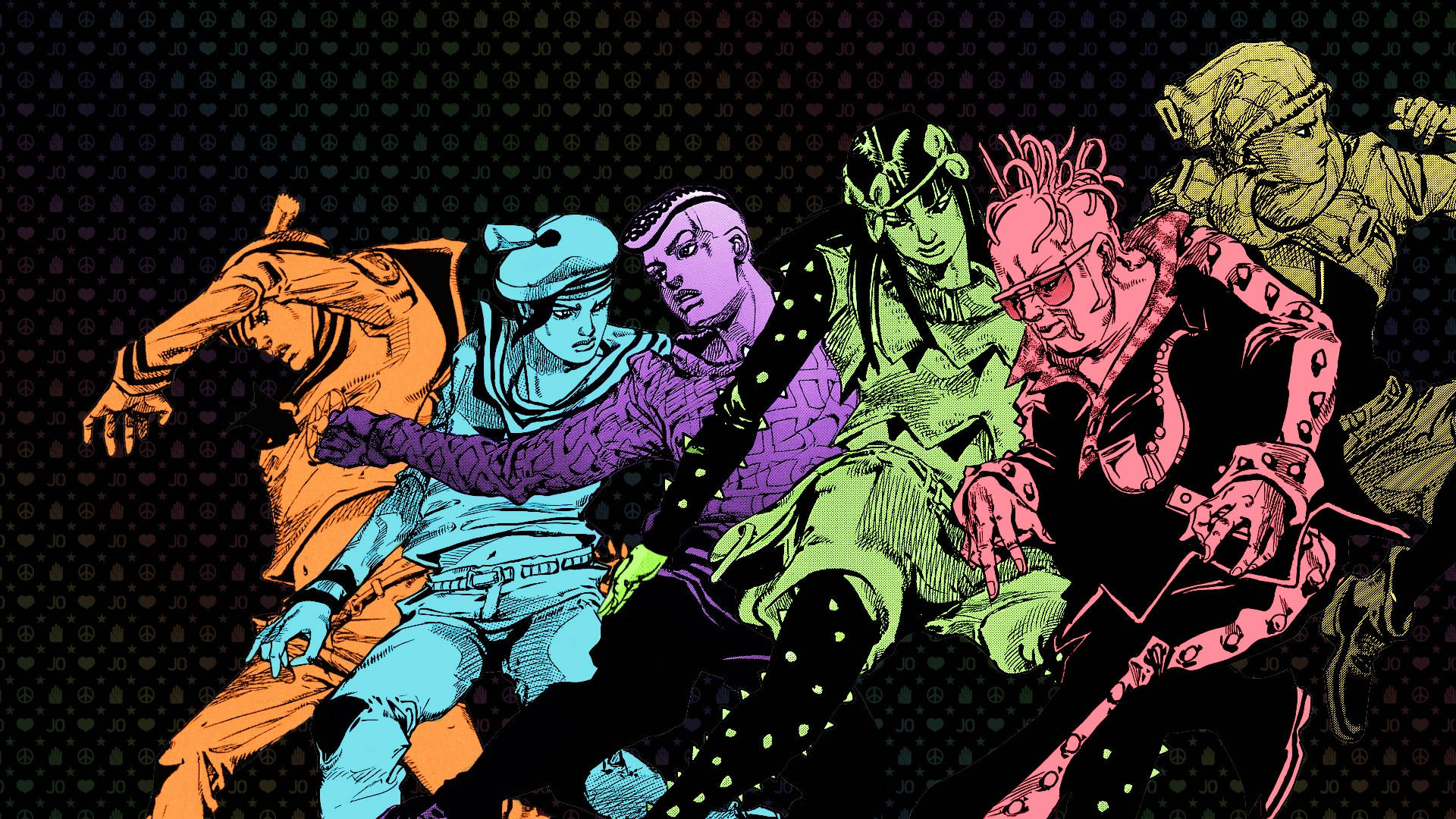 Download Jojo Bizarre Adventure Wallpaper