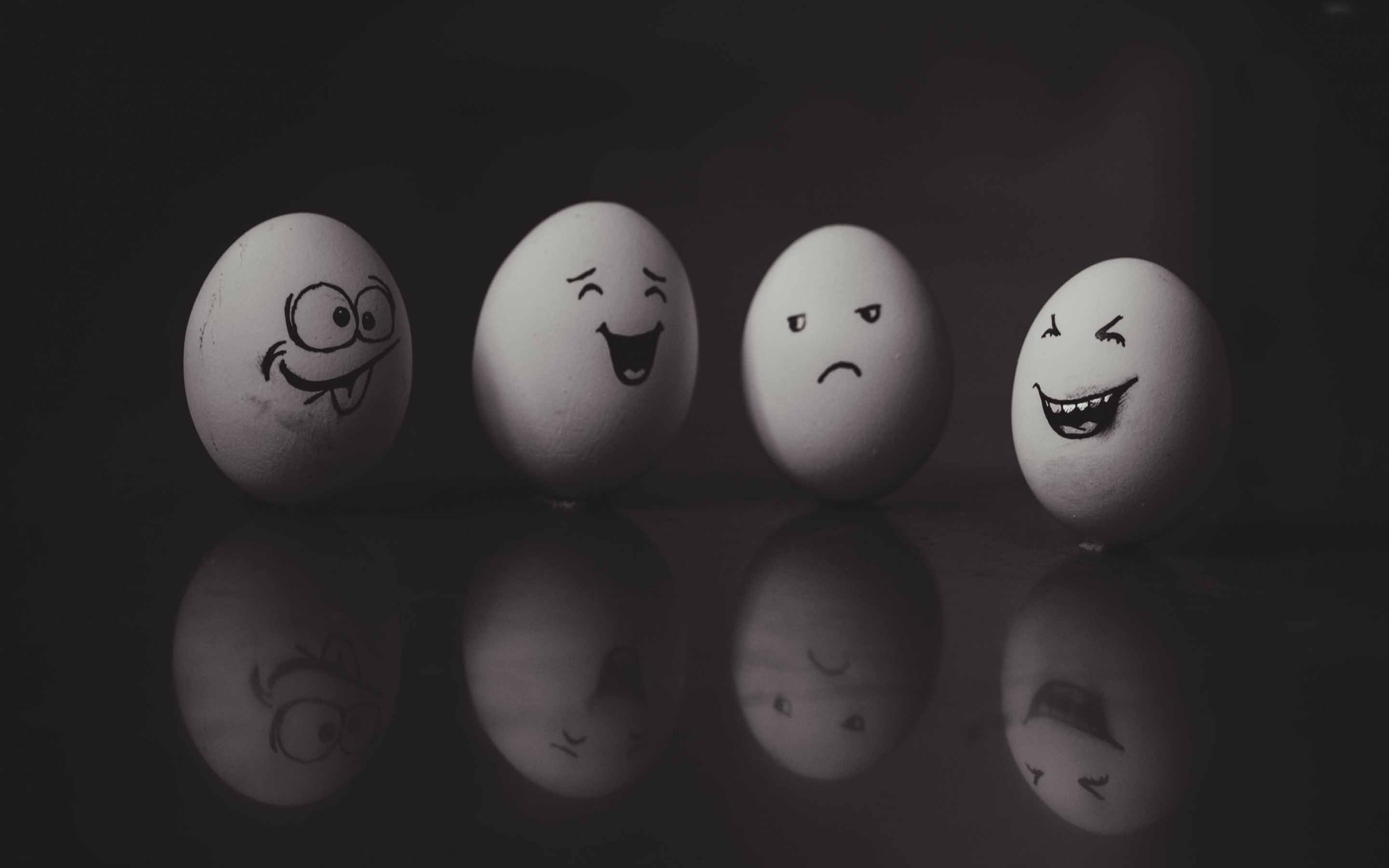 Funny Eggs MacBook Air Wallpaper Download