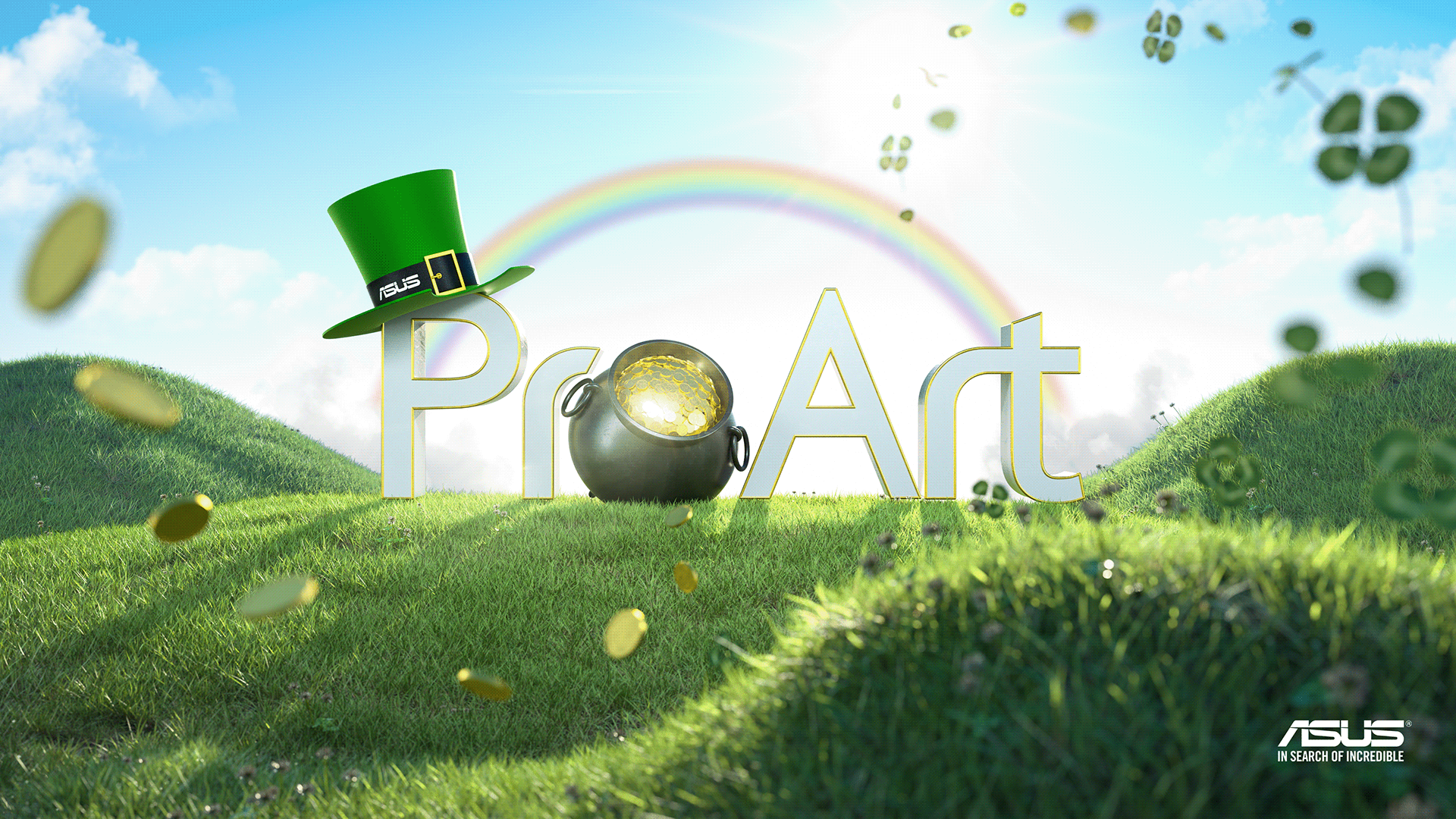 ASUS ProArt Wallpaper. Image - Behance