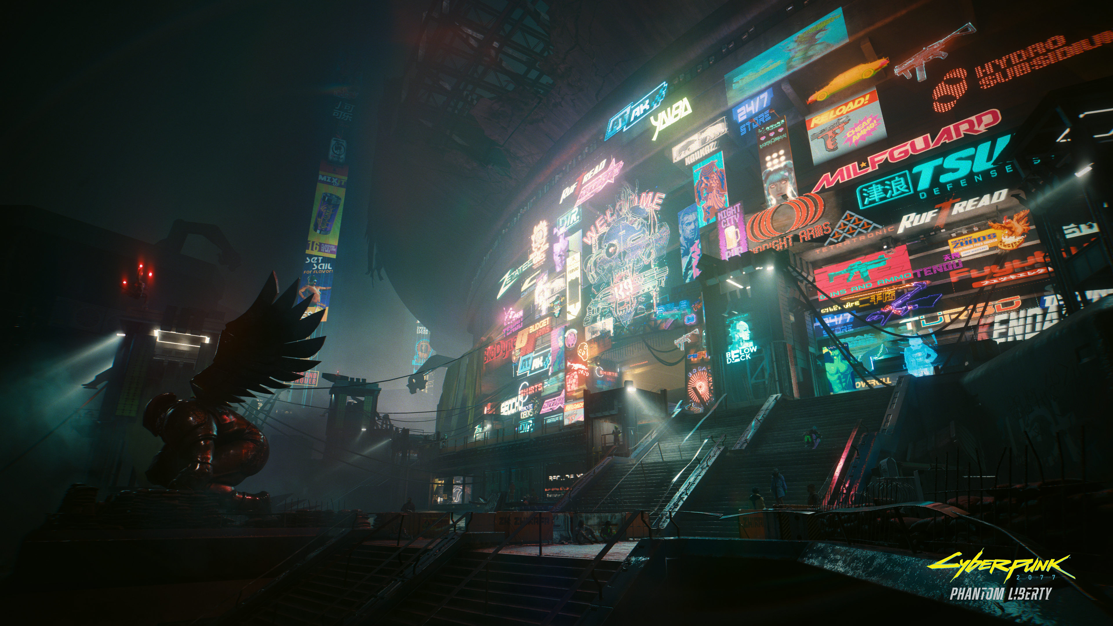 Cyberpunk 2077 Phantom Liberty. [3840x2160] and [1920x1080]