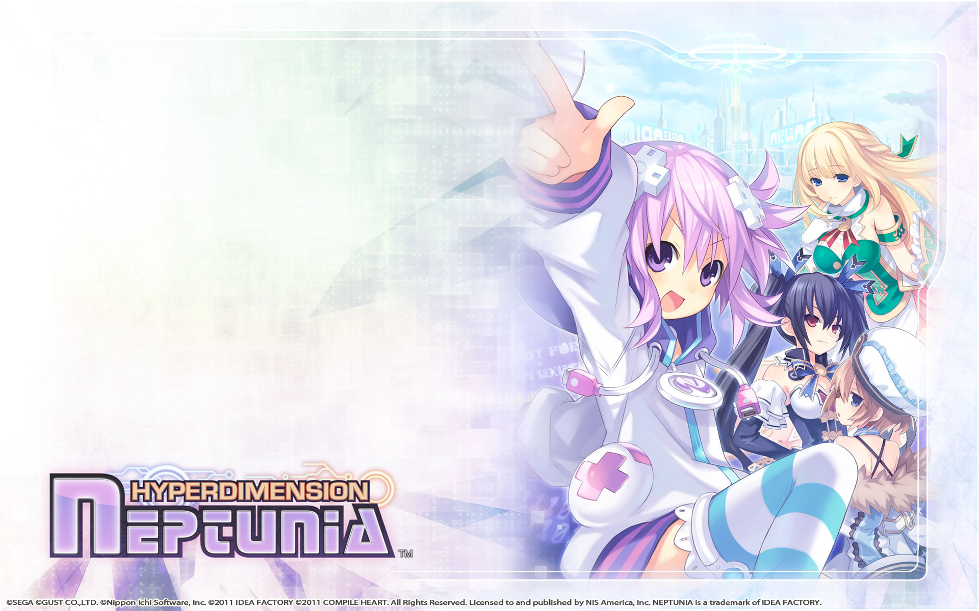 Hyperdimension Neptunia Wallpaper 015