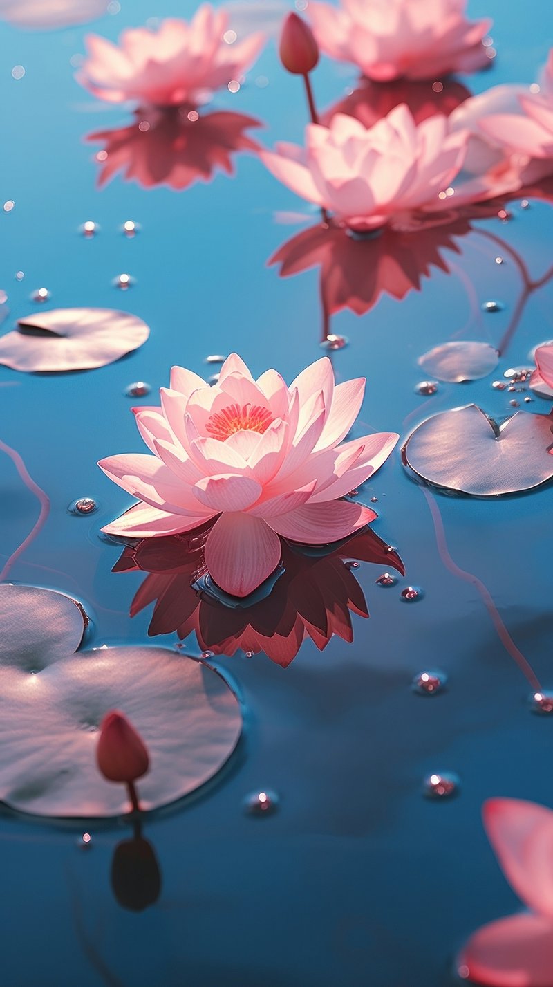 iPhone Lotus Flower Wallpaper Image Wallpaper