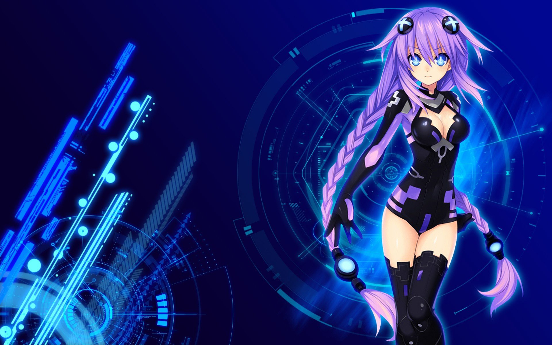 video, Games, Neptune, Hyperdimension, Neptunia, Mk2, Anime, Girls Wallpaper HD / Desktop and Mobile Background