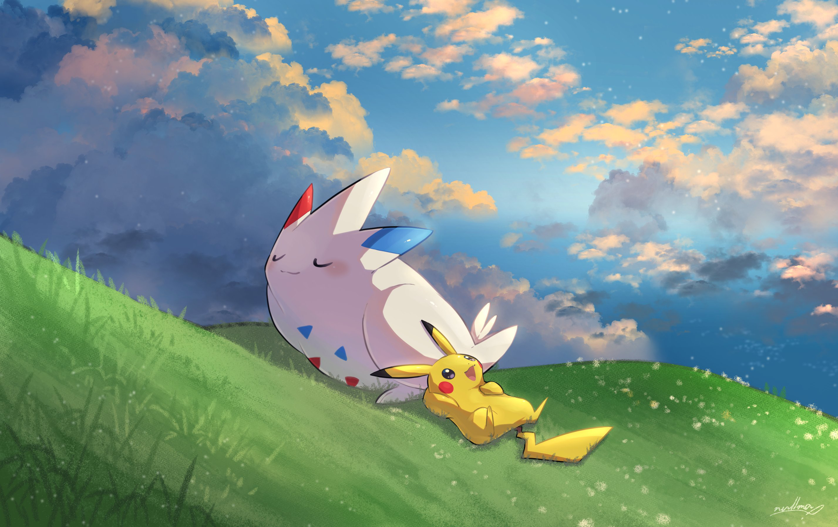 Download Togekiss (Pokémon) Pikachu Video Game Pokémon: Diamond And Pearl HD Wallpaper
