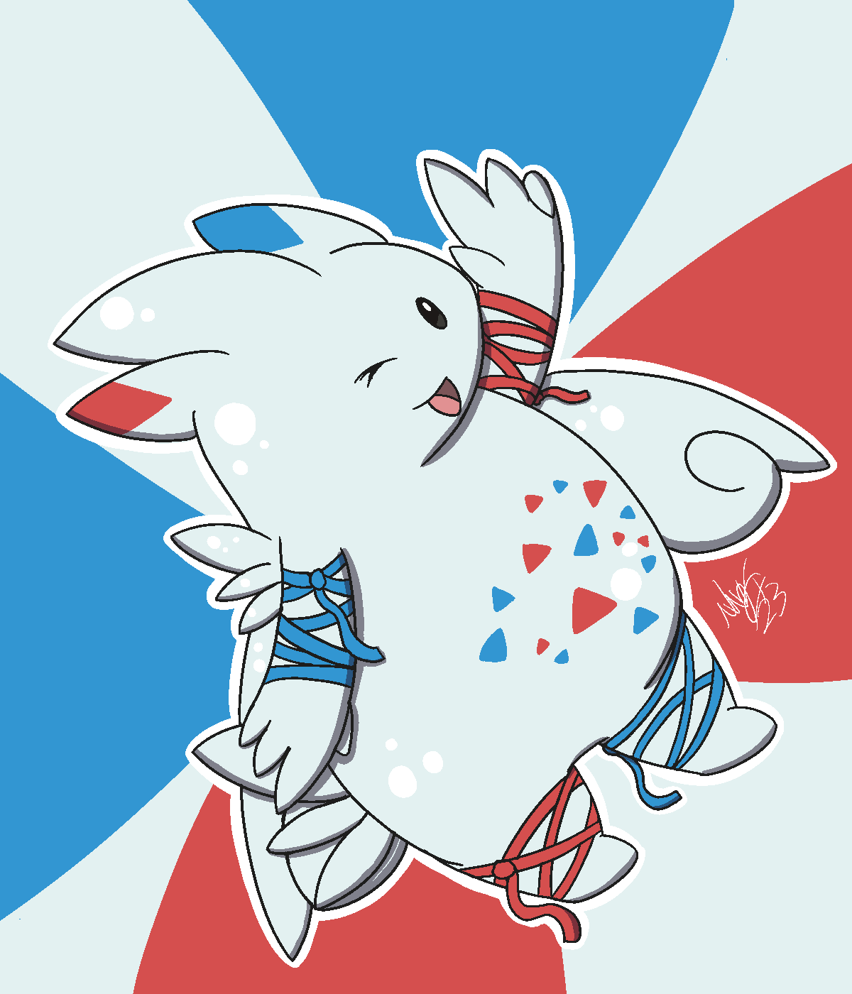 Anthro(?) Togekiss by WATISTAHT - Fur Affinity [dot] net