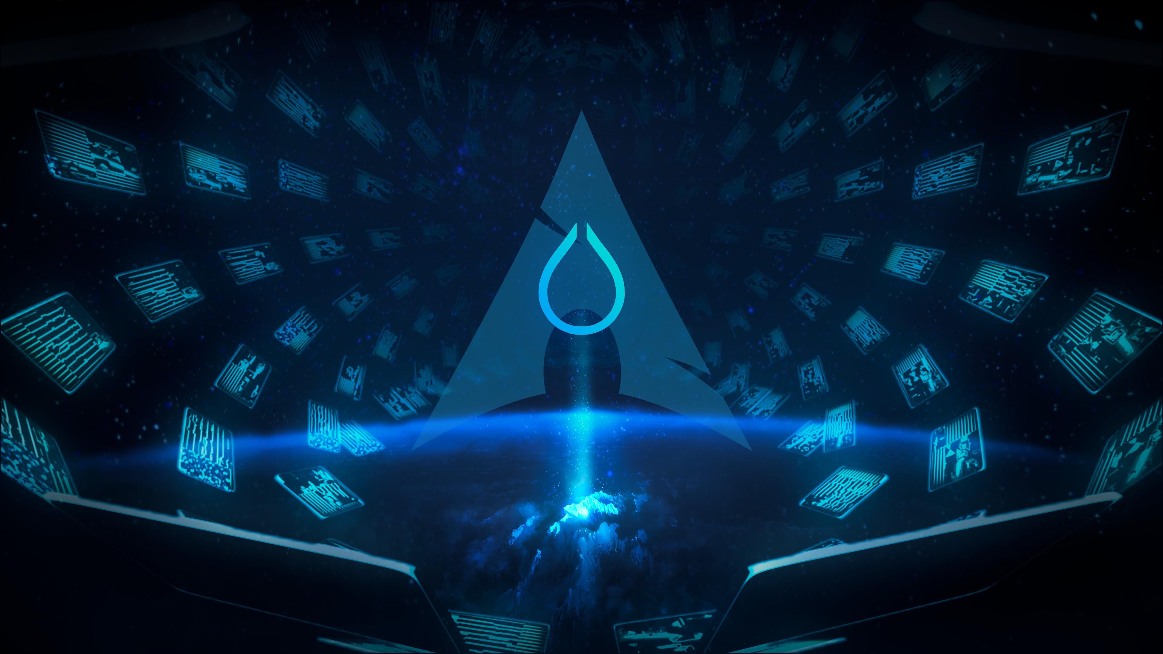 Hyprland Arch Wallpaper