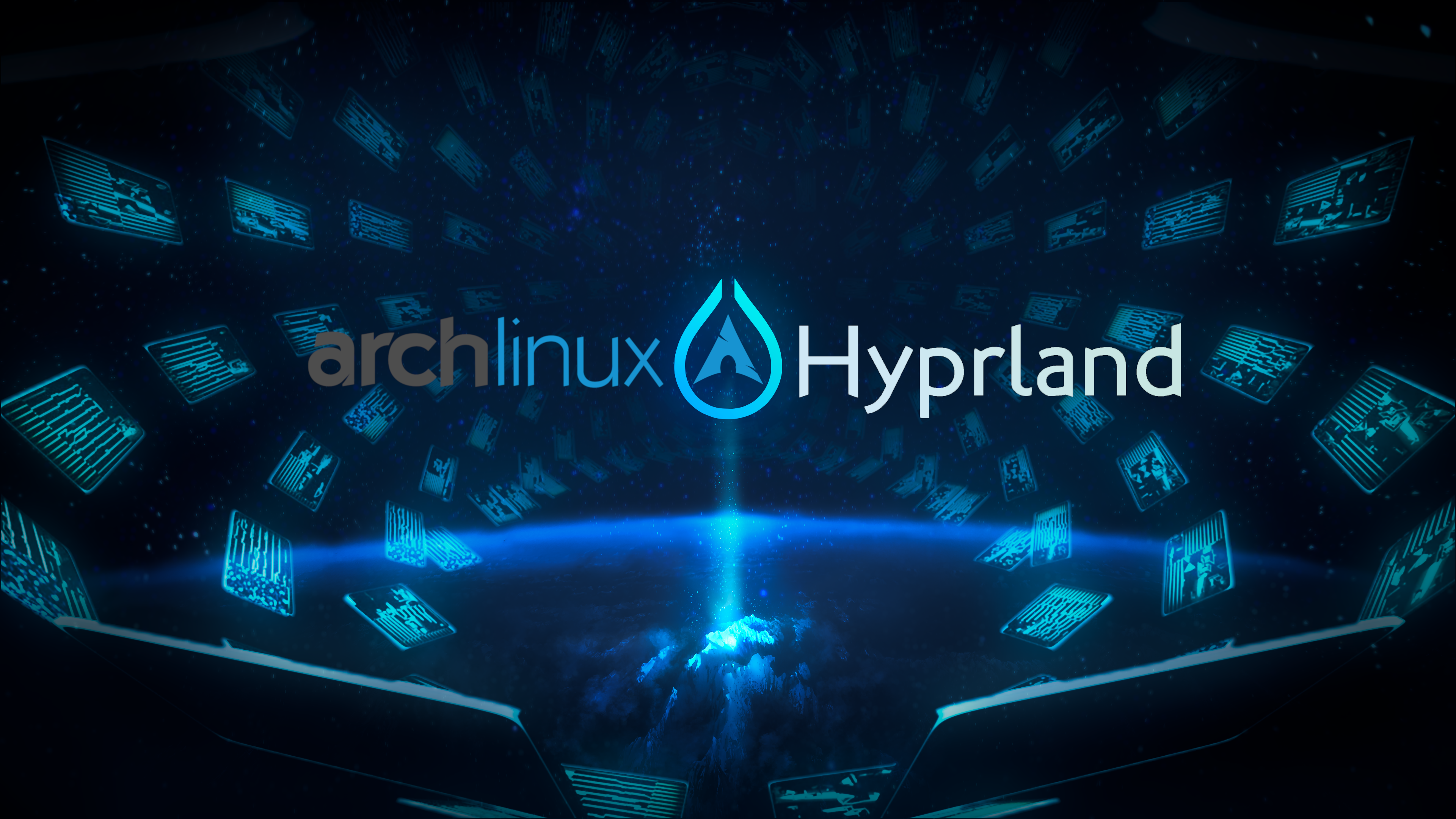 Hyprland Arch Wallpaper