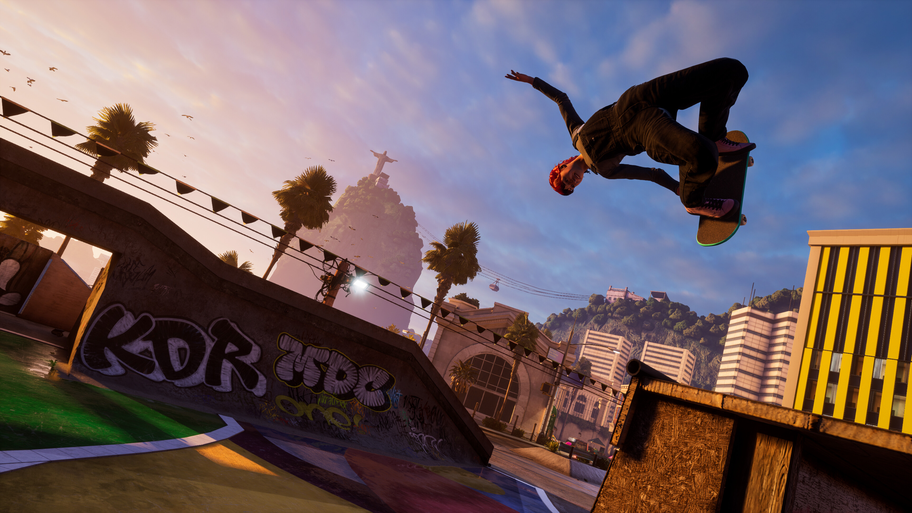 Tony Hawk's Pro Skater 3 & 4: Epic 4K Skateboarding Wallpaper