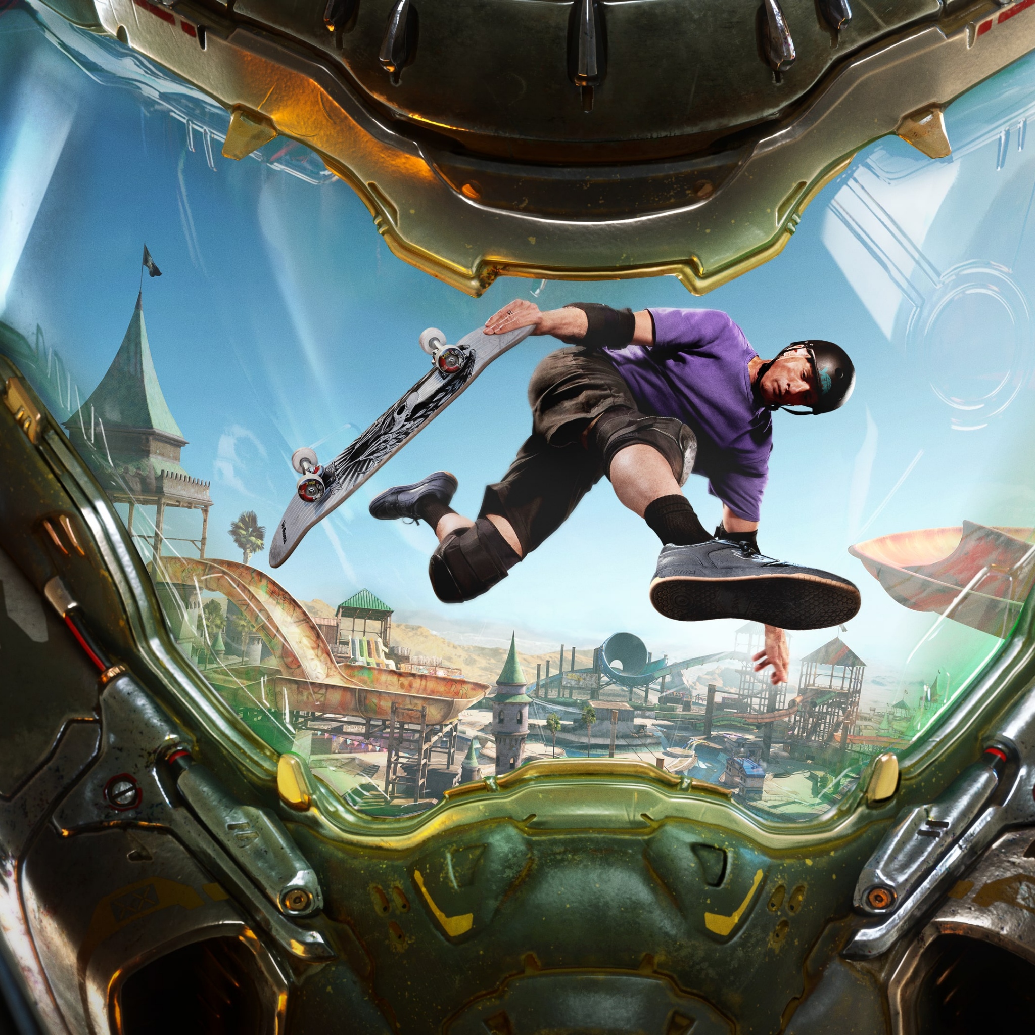 Tony Hawk's Pro Skater 3 + 4 Wallpaper 4K, Key Art, 2025 Games