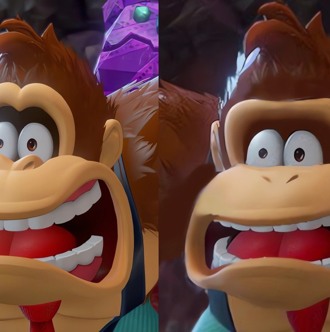 Here's what Donkey Kong Bananza looks like with DK's old design