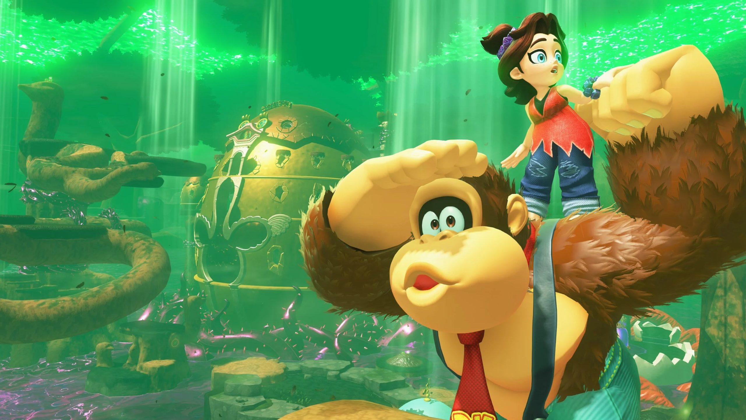 Donkey Kong Bananza Direct Reveals Pauline Is DK's Companion Throughout The Game, New Gameplay Details