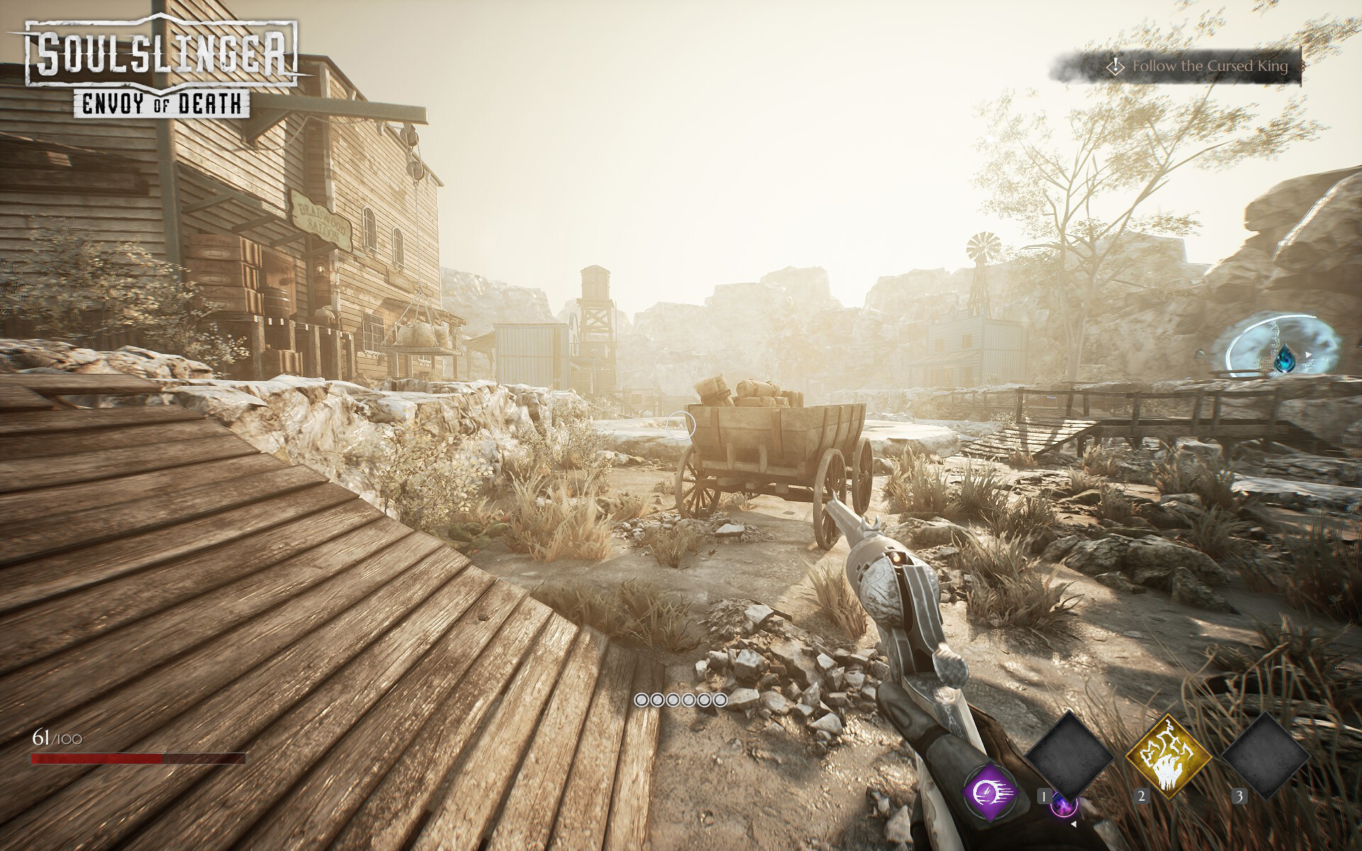 Soulslinger: Envoy of Death, game level design works