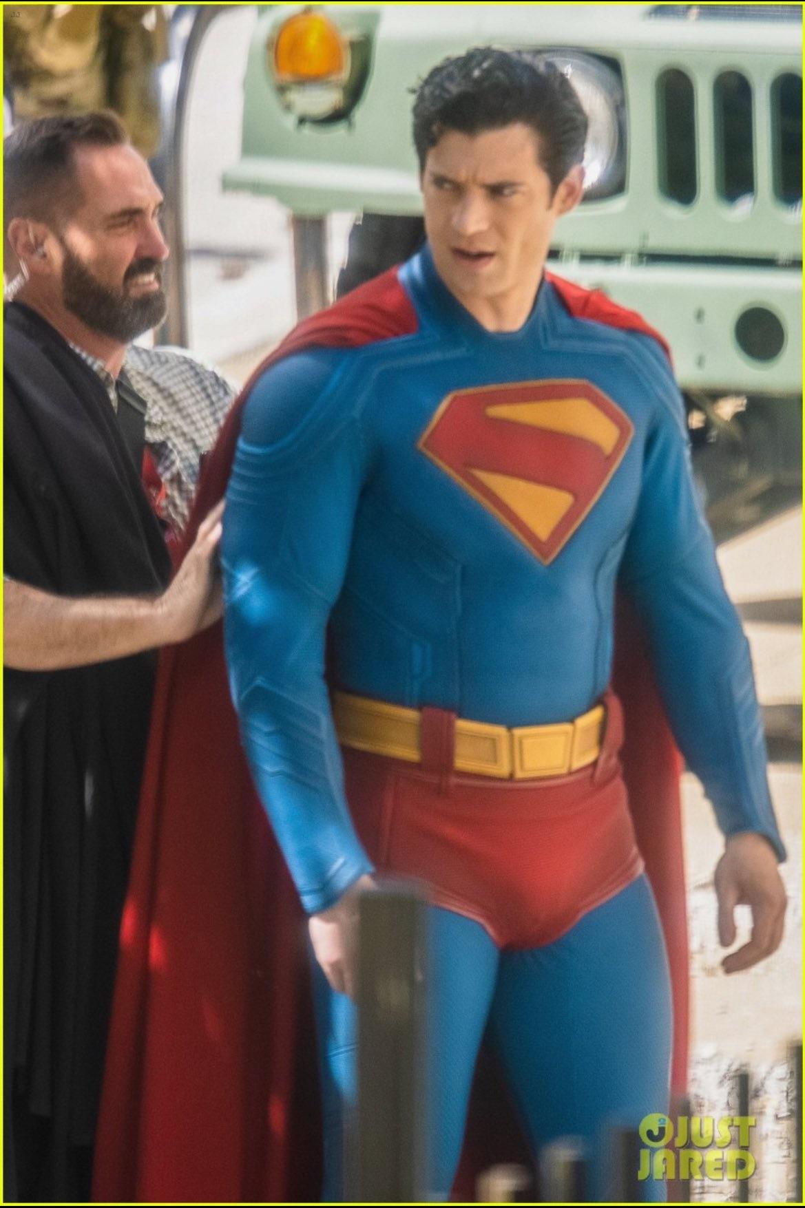 More Photo Of David Corenswet As Superman On The Set Of James Gunn's ' Superman'!, R DC_Cinematic