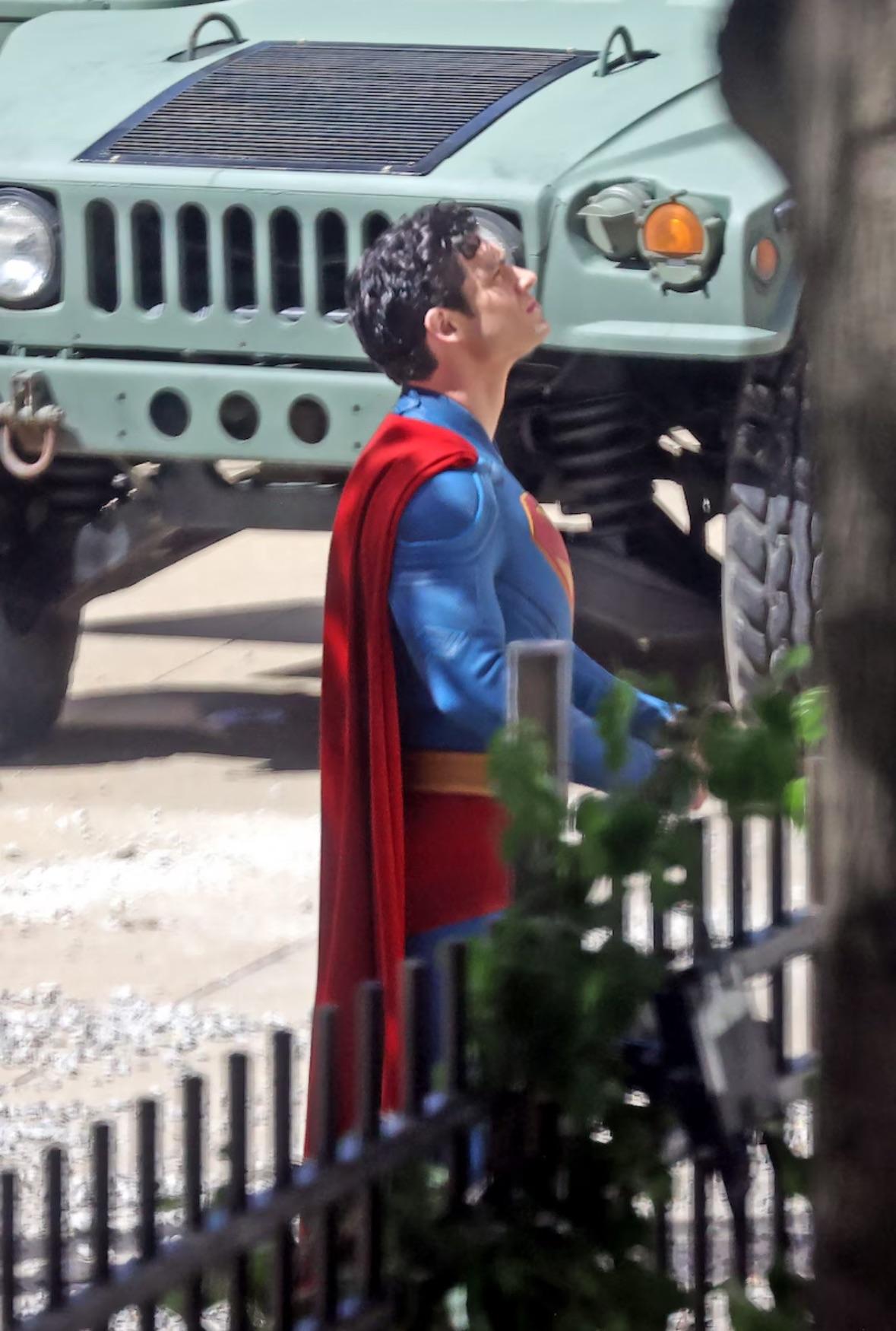 More Photo Of David Corenswet As Superman On The Set Of James Gunn's ' Superman'!, R DC_Cinematic
