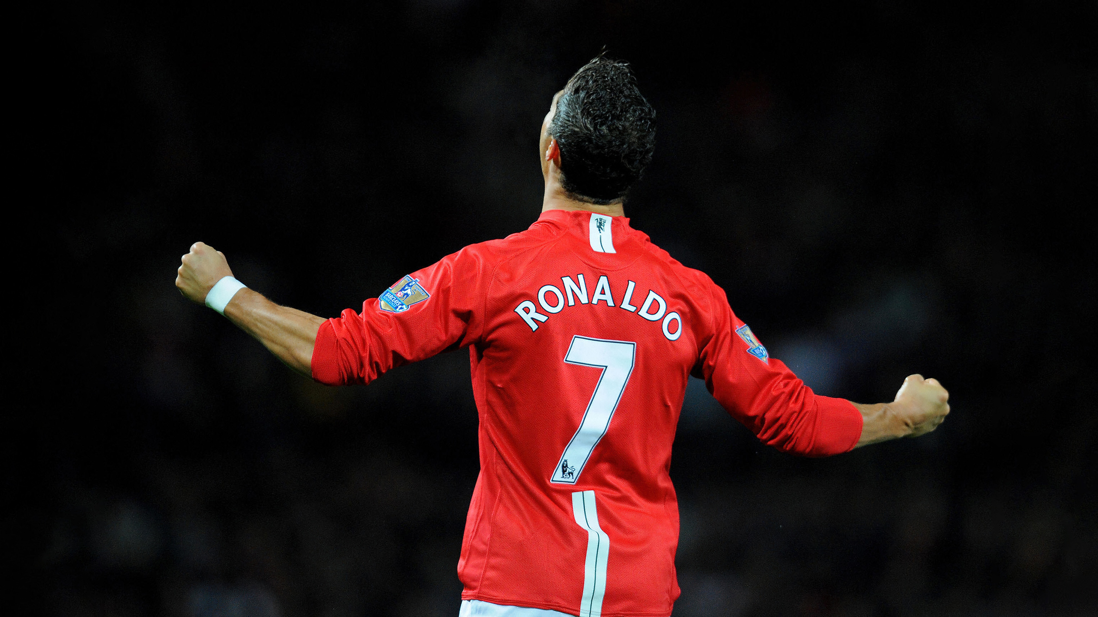 Cristiano Ronaldo Manchester United Jersey 5K Wallpaper