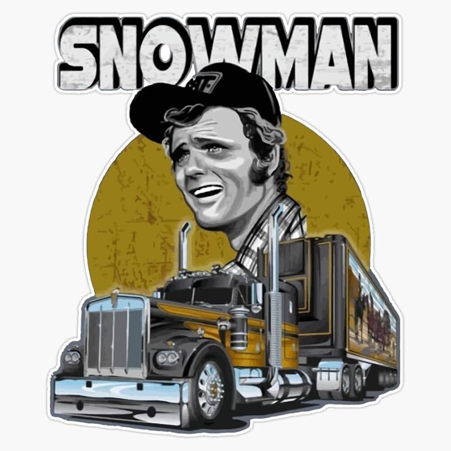 Magnet Men_S Jerry Reed Snowman Men_S Smokey And The Bandit Magnet Vinyl Decal Sticker 5
