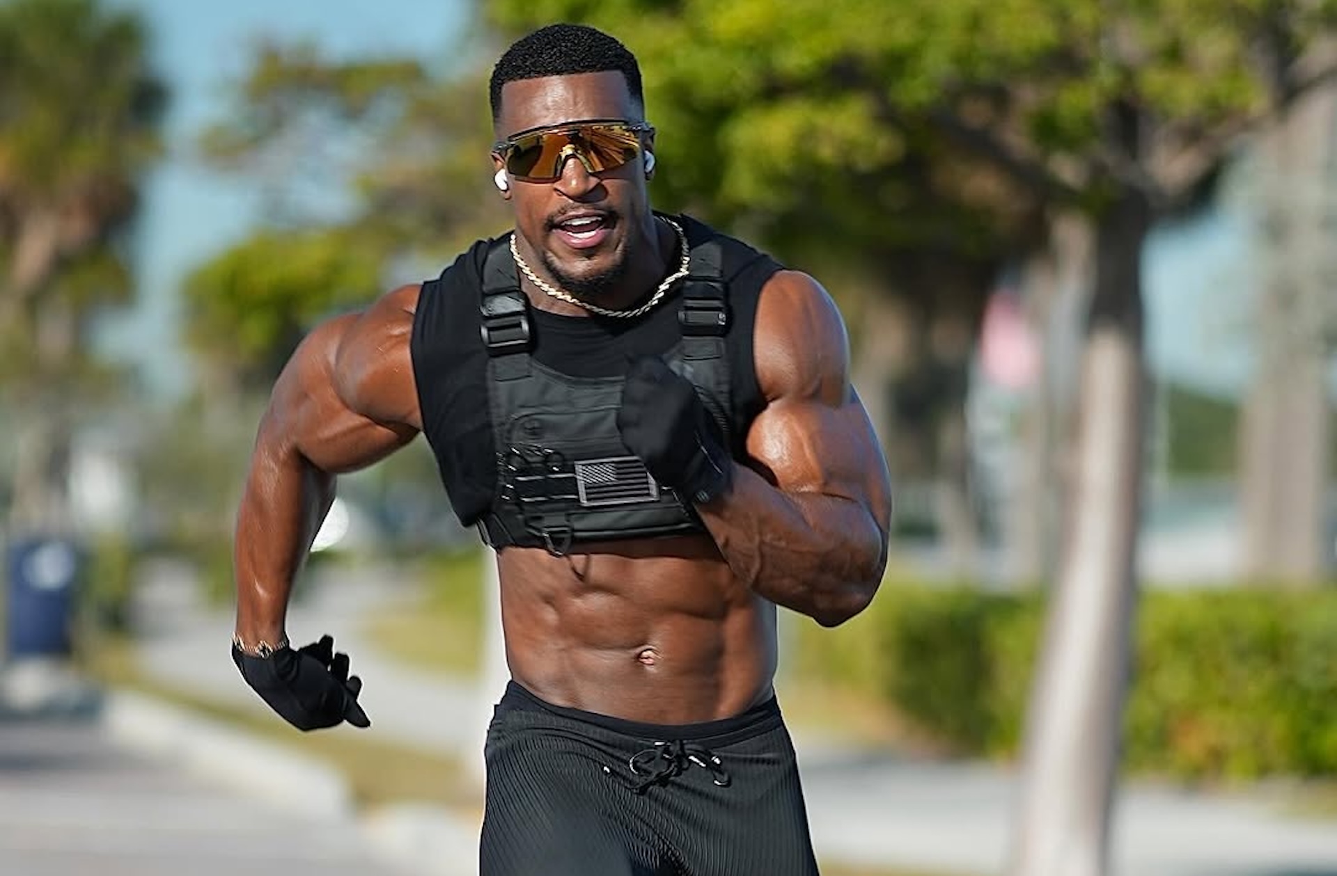 Fitness Influencer Ashton Hall's Morning Routine Goes Vir