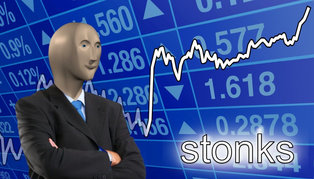 Man vs. The Stock Market: One of Us Must be Crazy.