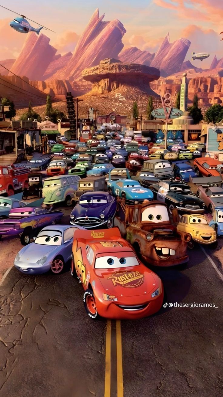 cars Disney wallpaper!