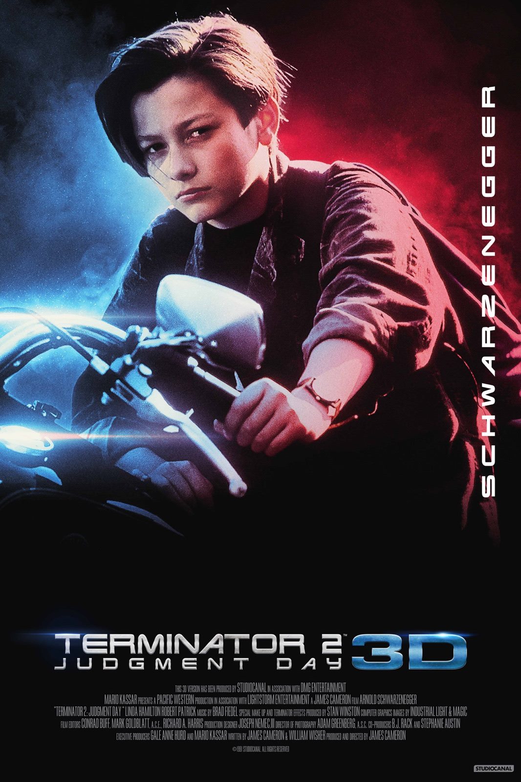 Terminator 2 3D John Connor Poster
