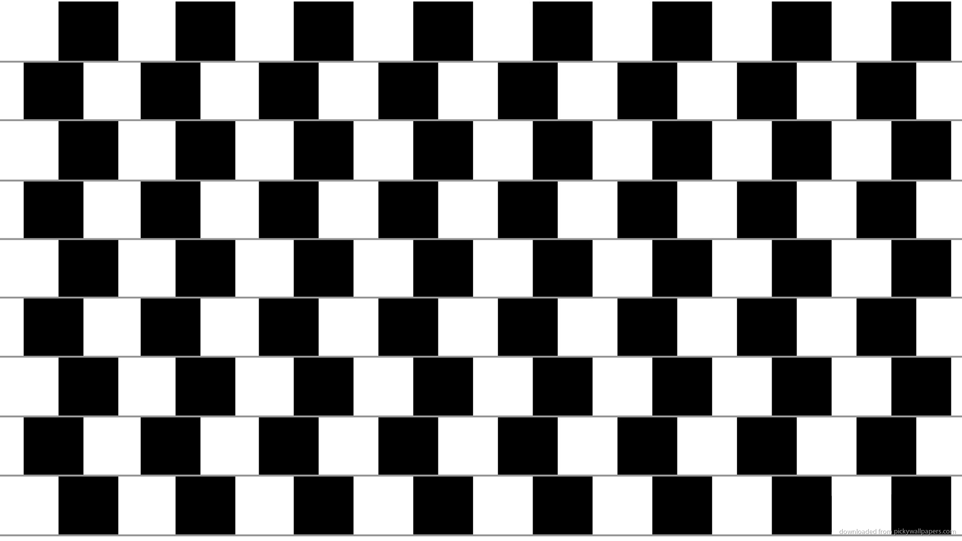 Optical Illusion (Those are Straight Lines)