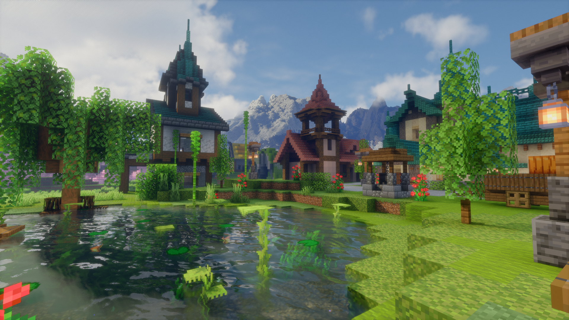 More pics of my small fantasy village!