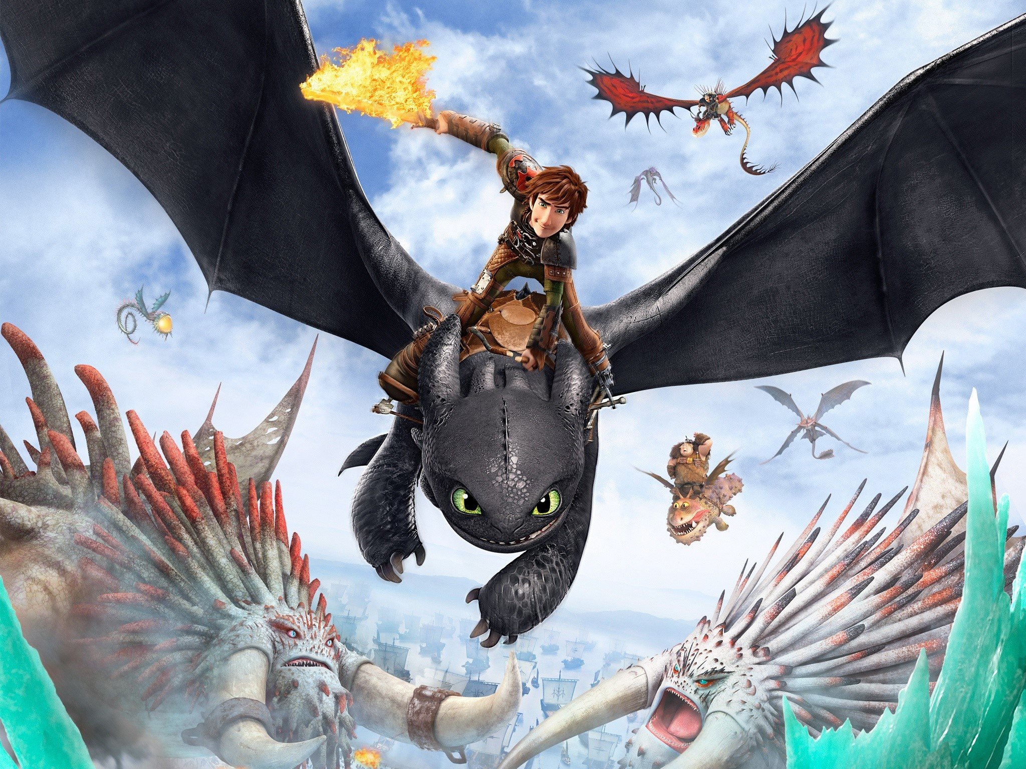 Poster of How to train your dragon Wallpaper for Desktop