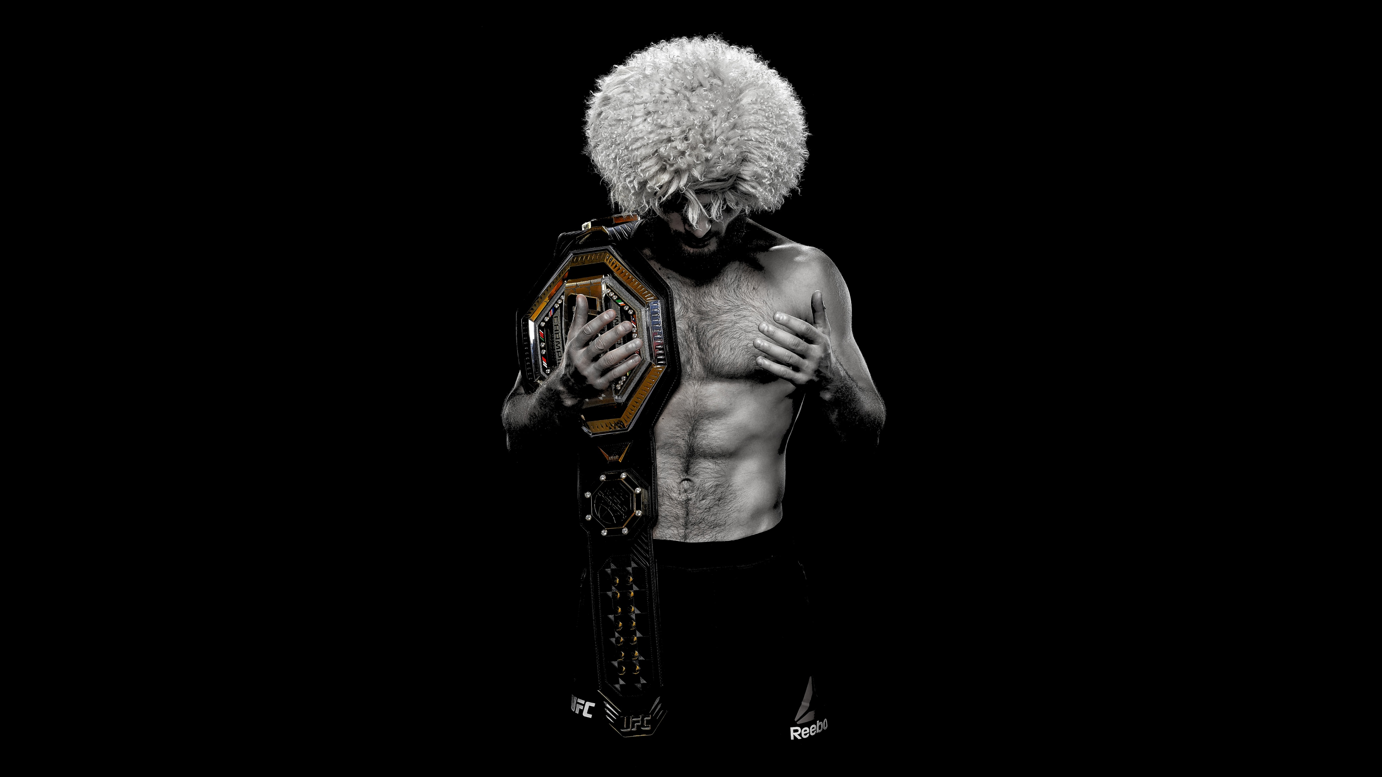Khabib Nurmagomedov Wallpaper 4K, Champion, AMOLED