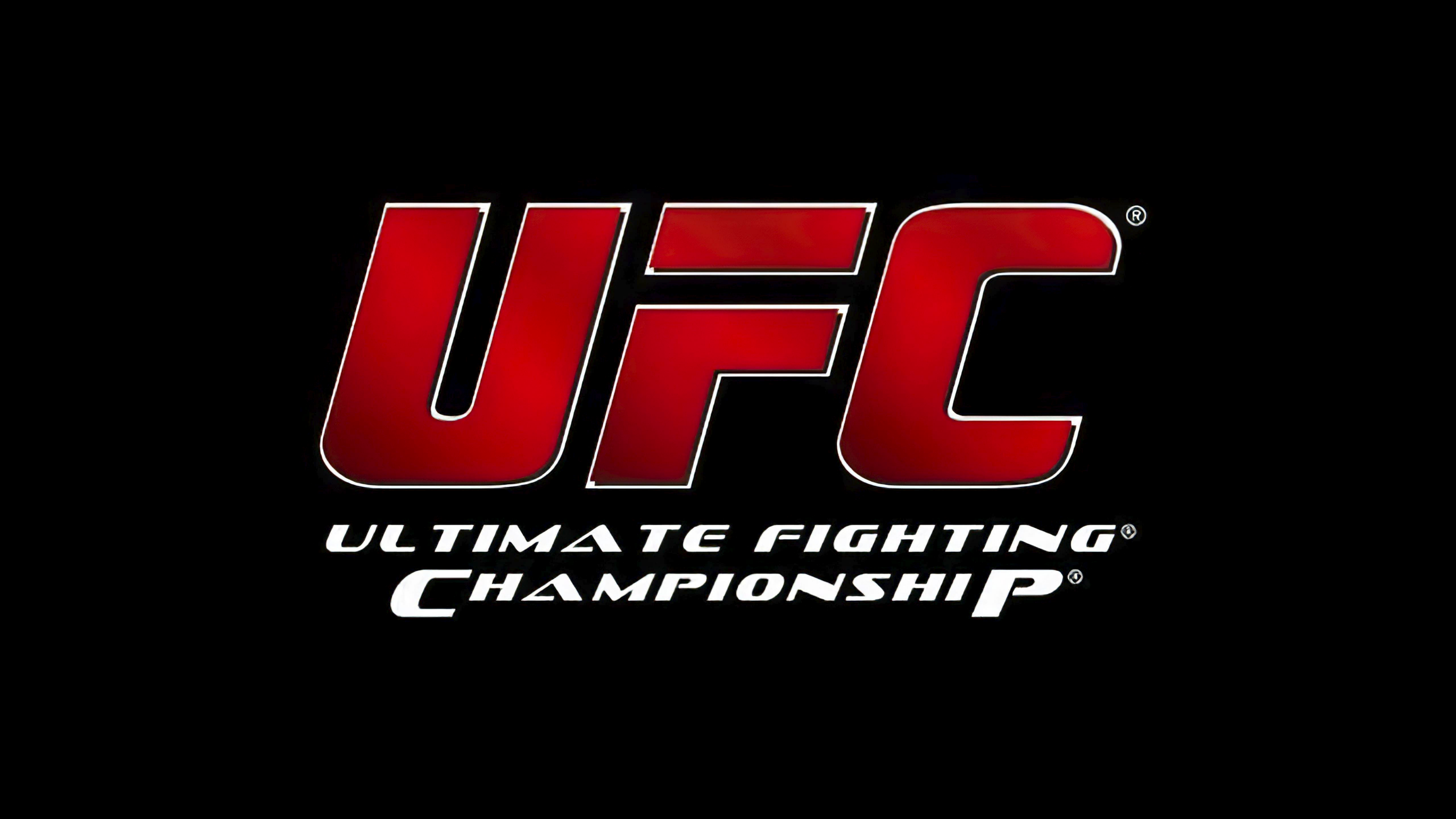 Ultimate Fighting Championship (UFC) Wallpaper 4K, Logo, Black background