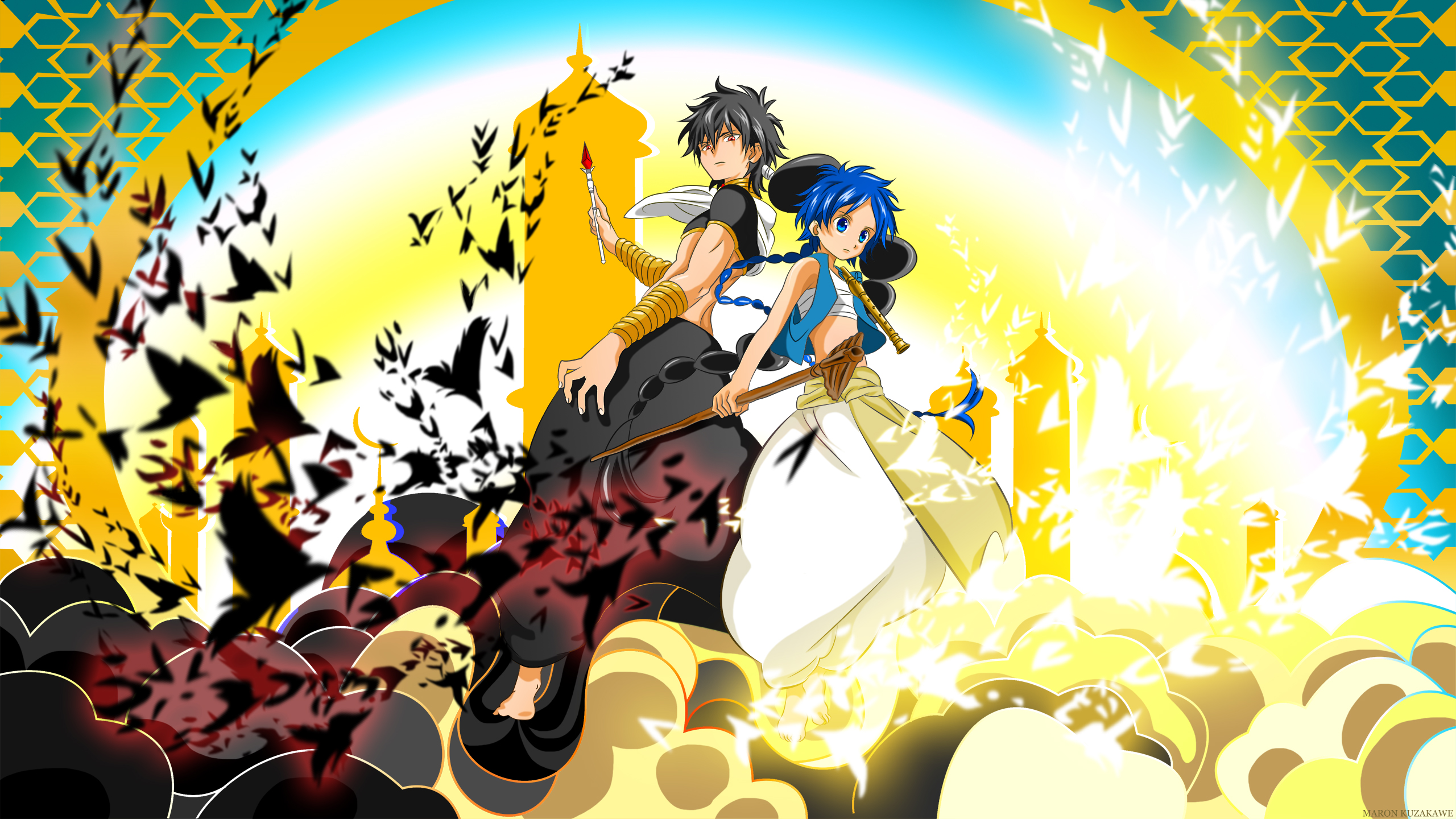 Download Aladdin (Magi) Judar (Magi) Anime Magi: The Labyrinth Of Magic HD Wallpaper