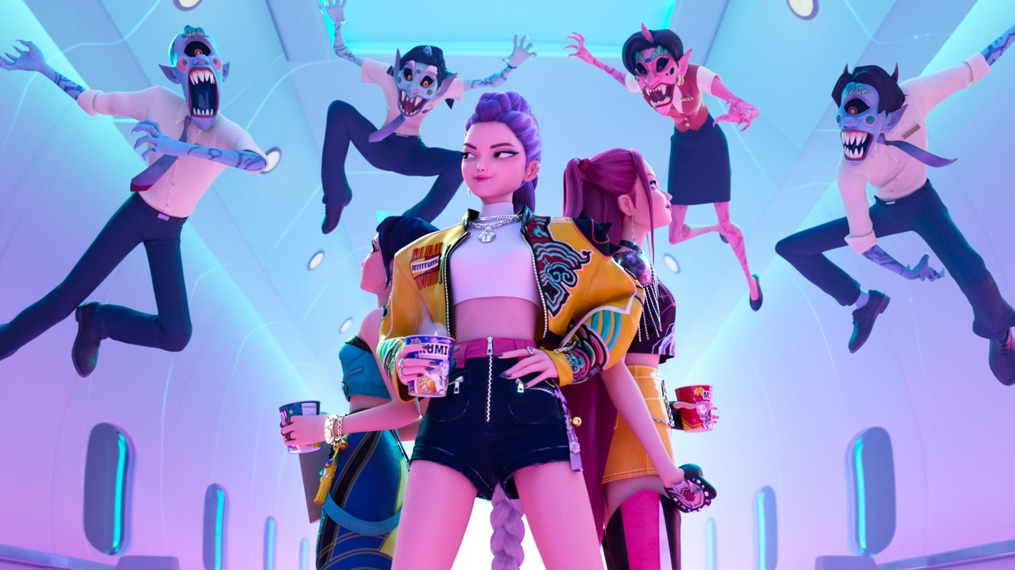 Animated musical 'KPop Demon Hunters' delivers on its title's promise