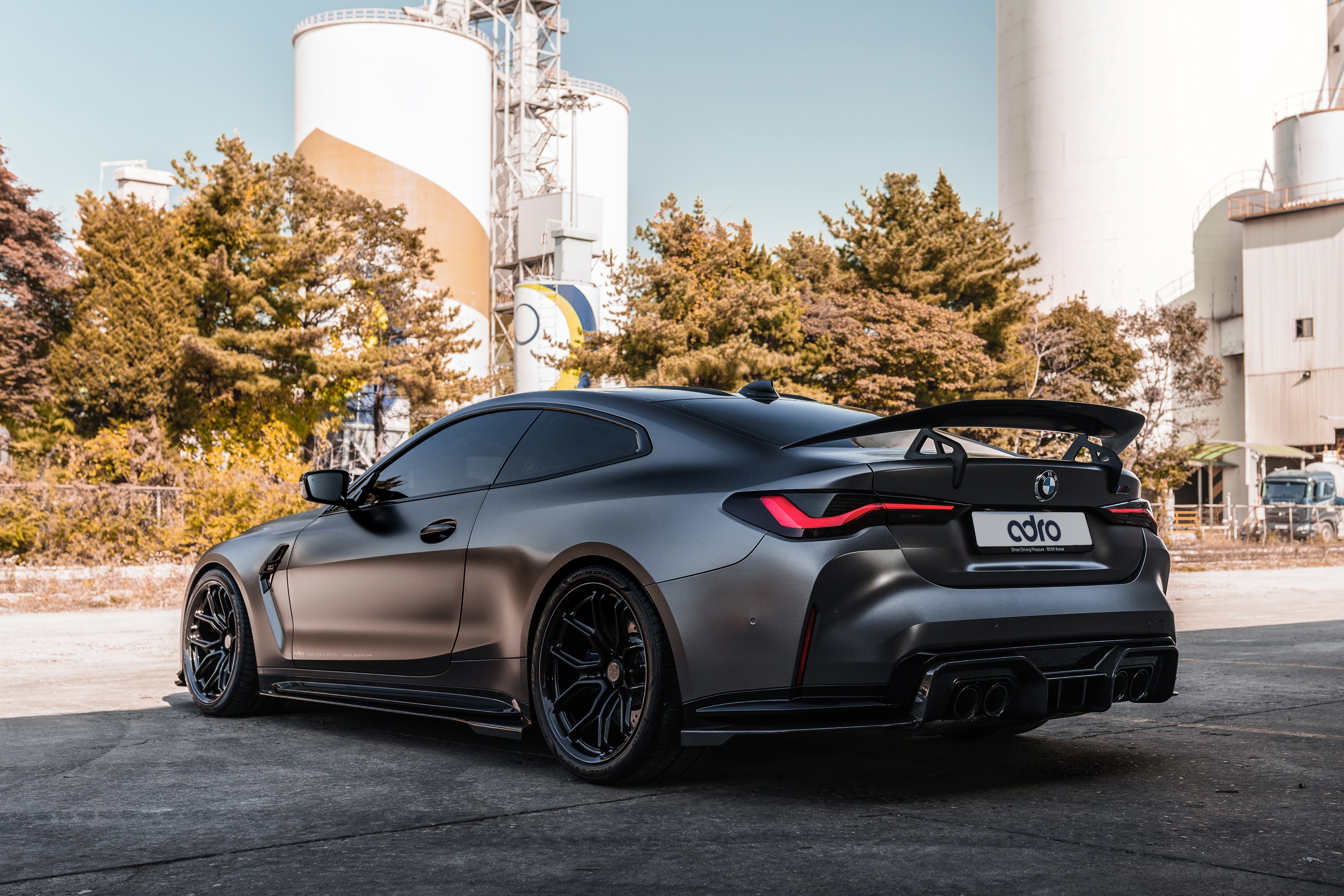Wallpaper BMW, City, BMW M4, Rear, M4 Coupe, G82, BMW M4 Coupe, ADRO for mobile and desktop, section bmw, resolution 6000x4000